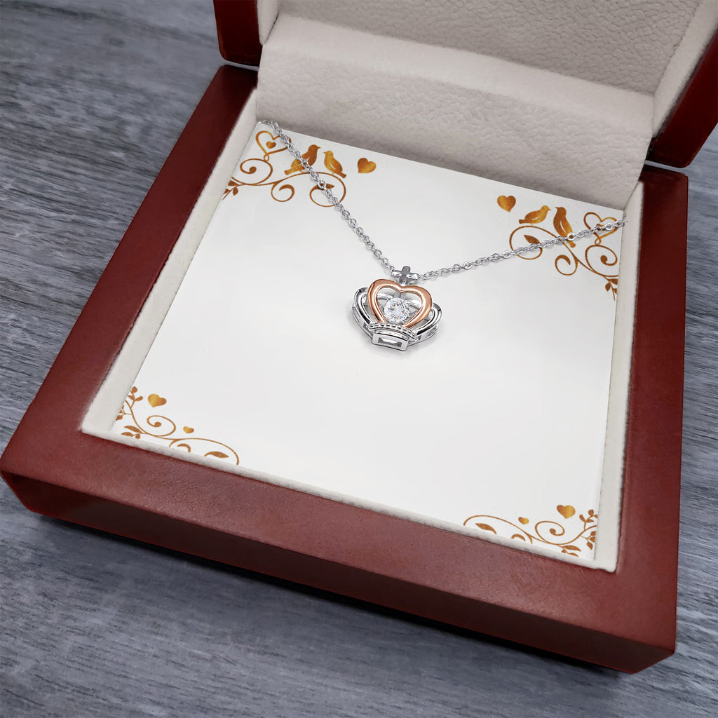 Crown Pendant Necklace