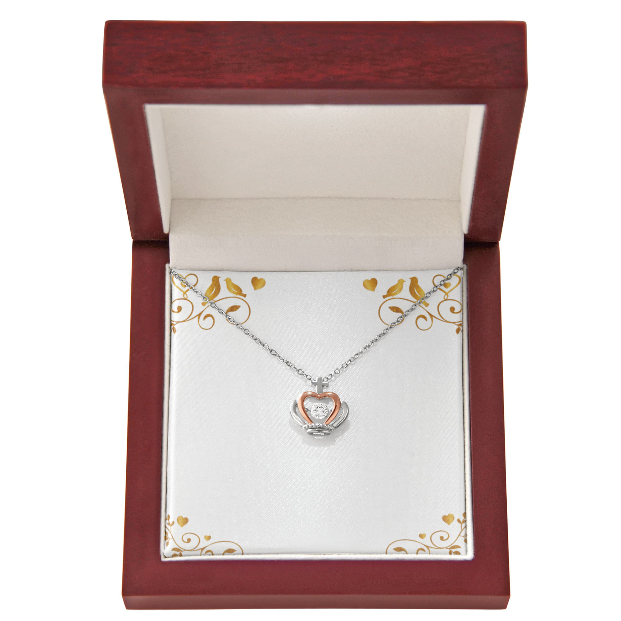 Crown Pendant Necklace