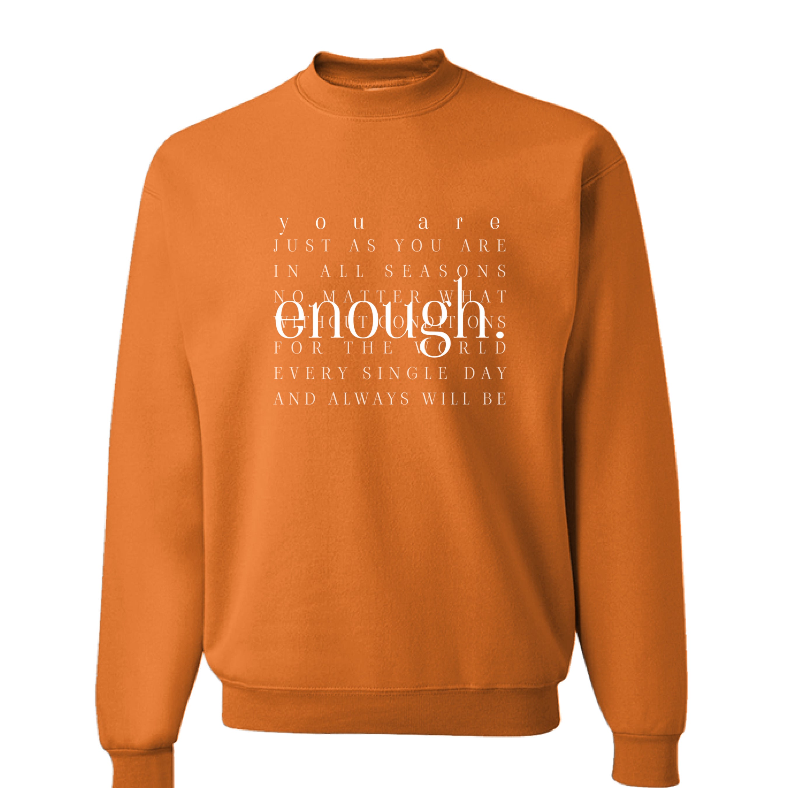 SAFETY ORANGE - FRONT