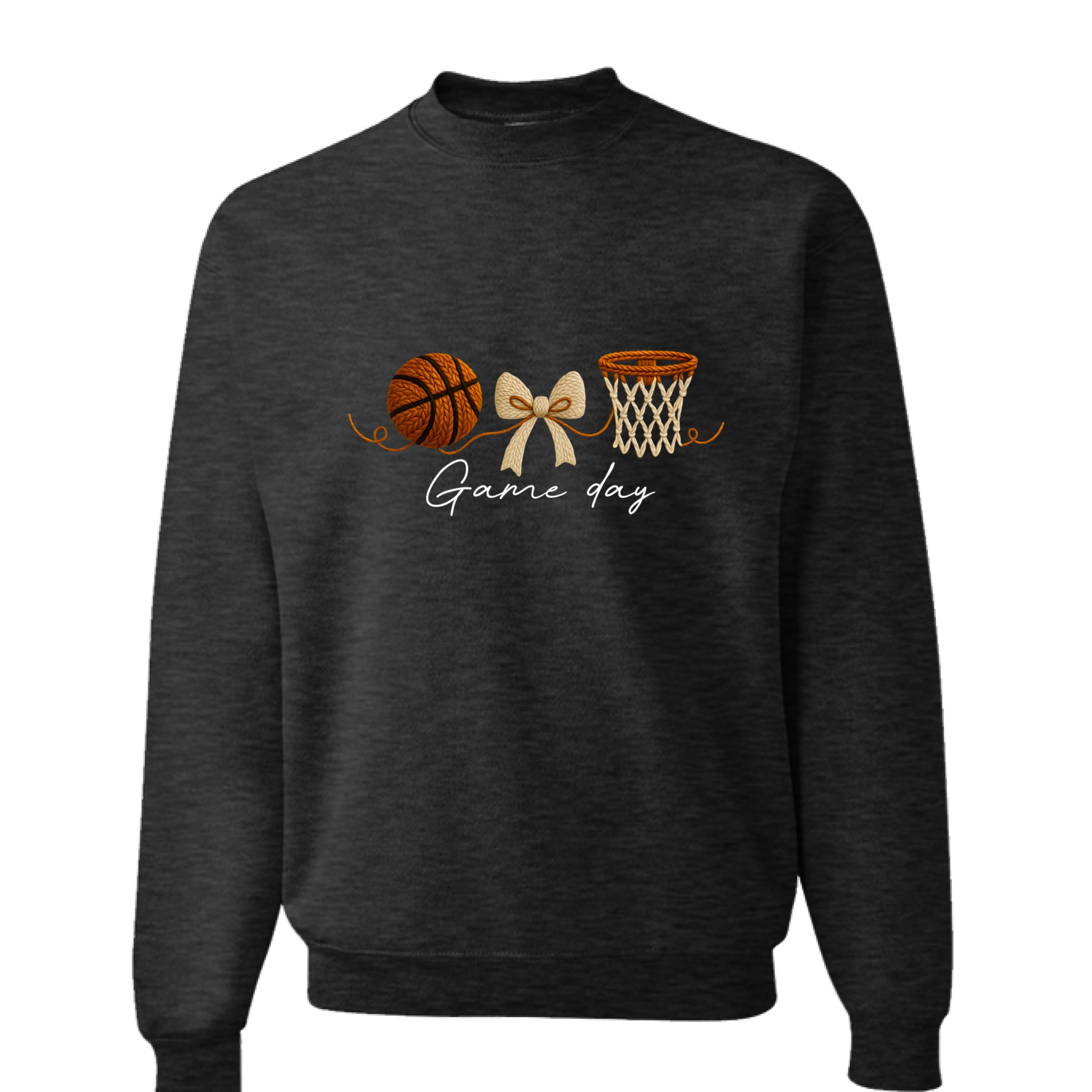 BLACK HEATHER - FRONT