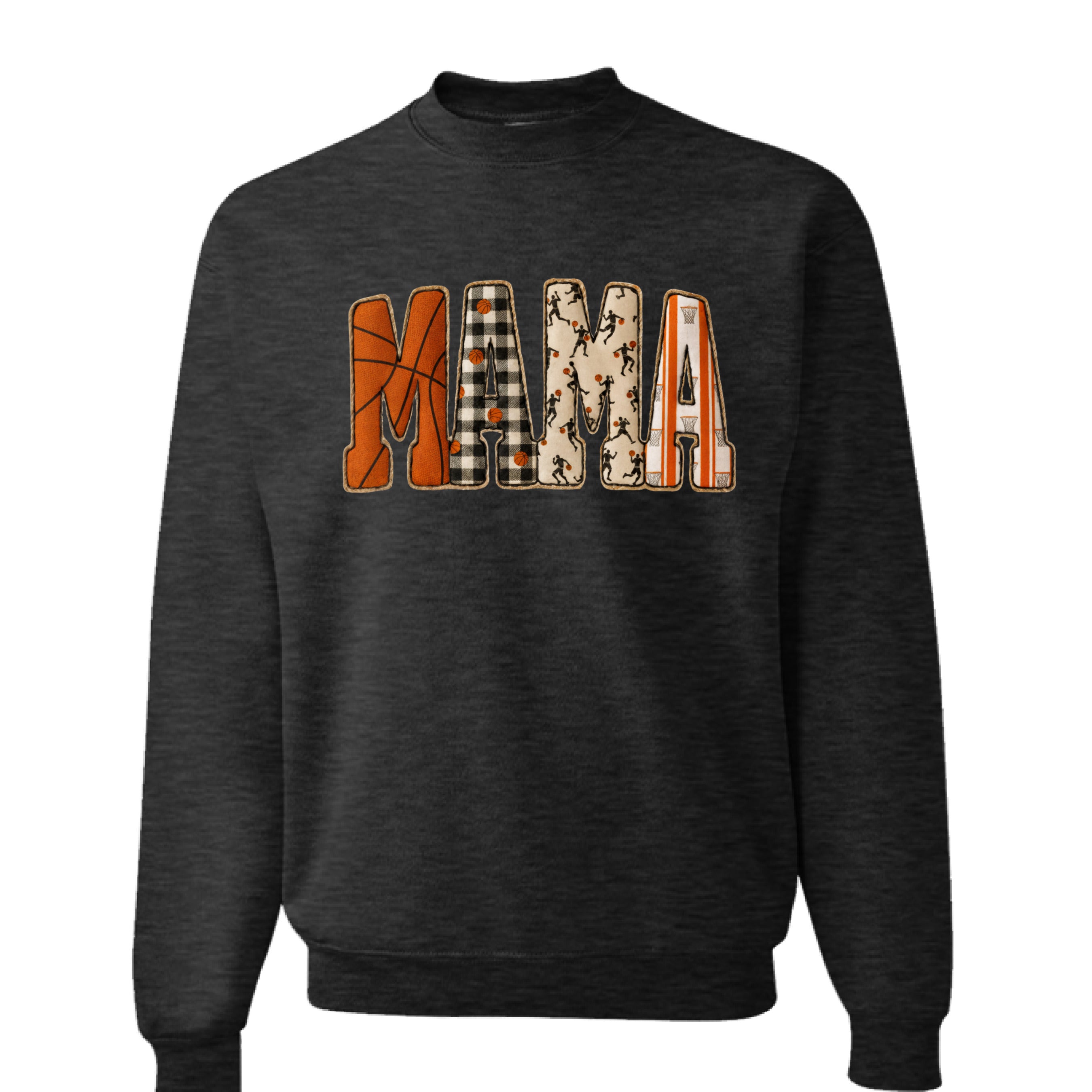 BLACK HEATHER - FRONT