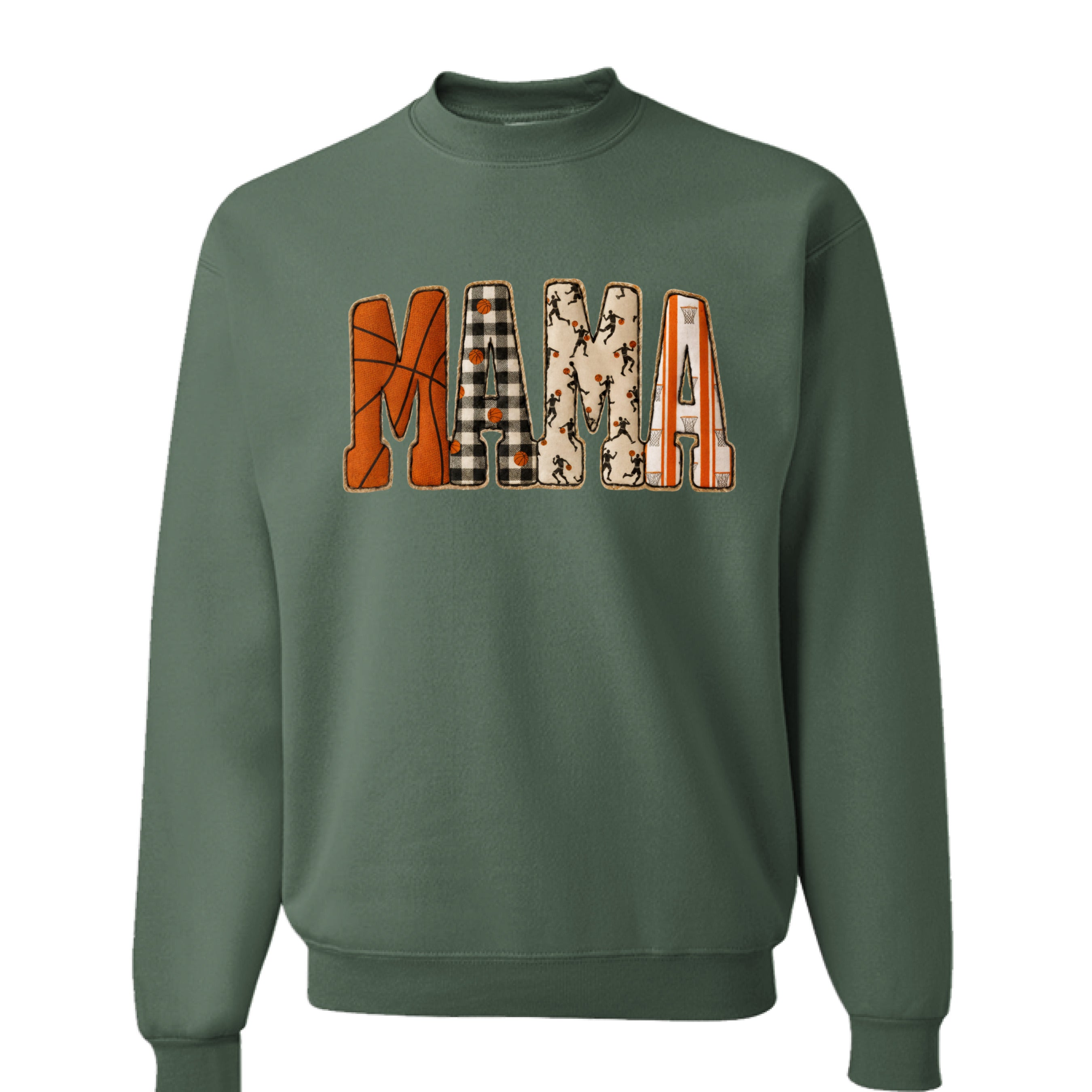 Military Green Heather - FRONT