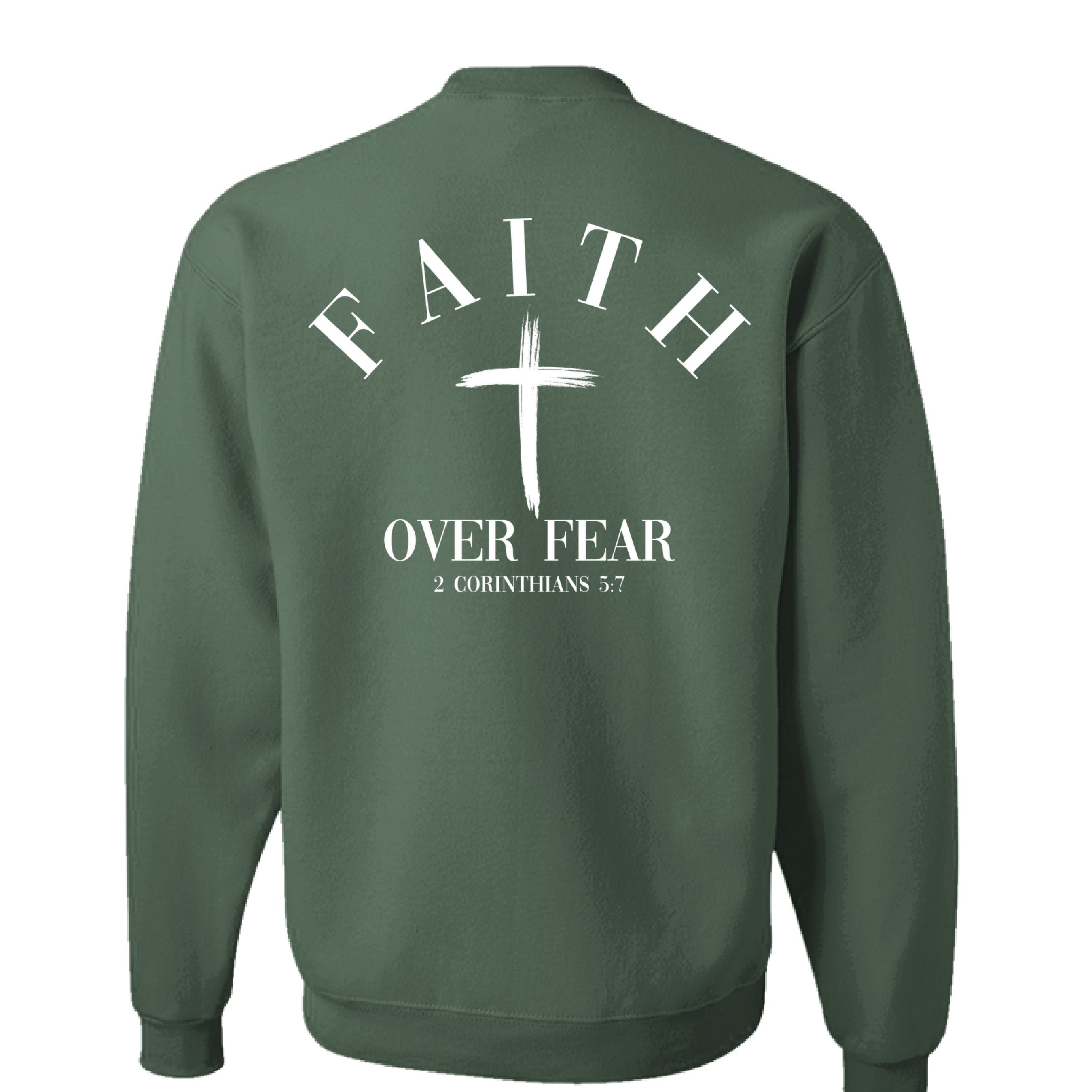Military Green Heather - BACK