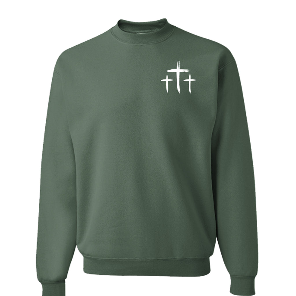 Military Green Heather - FRONT