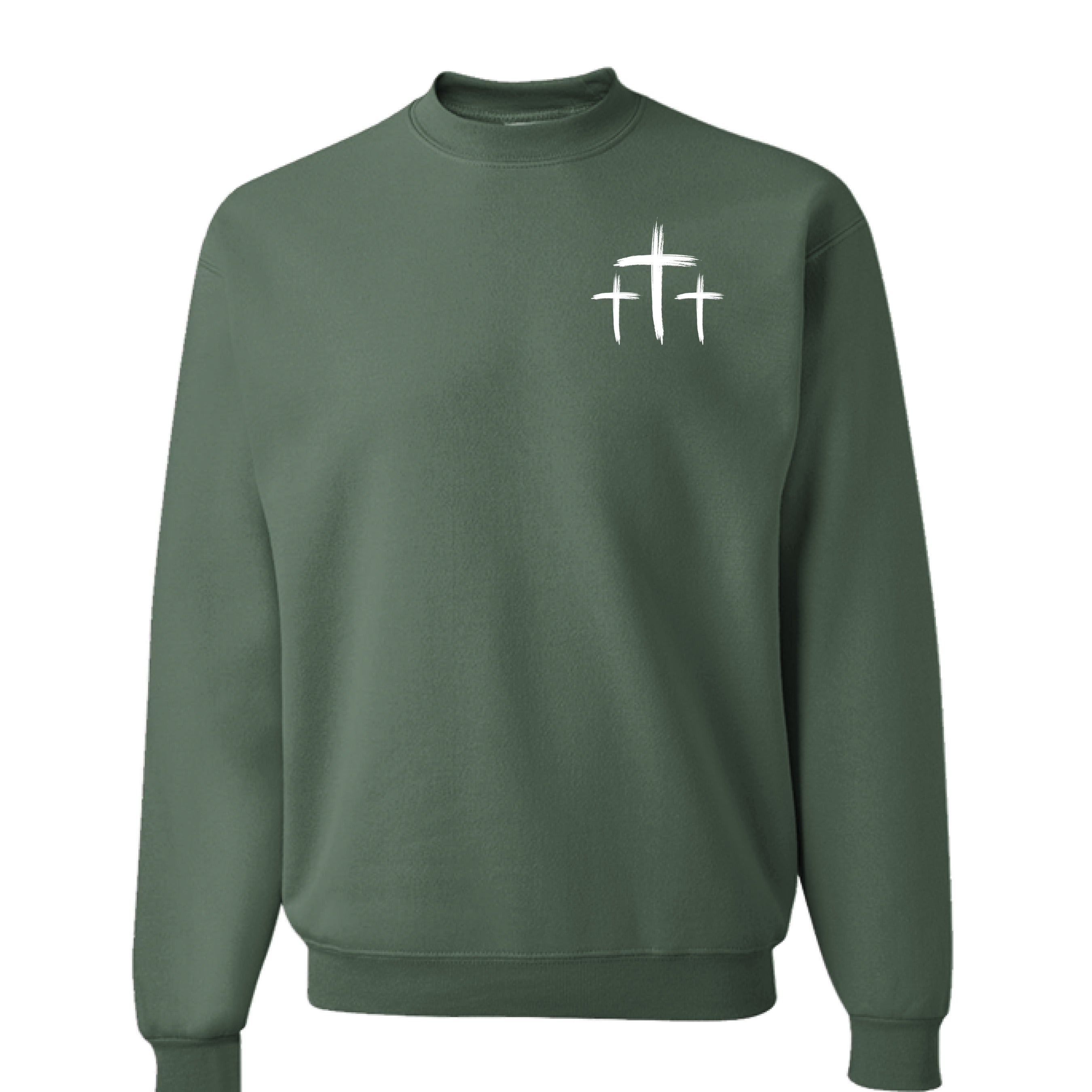 Military Green Heather - FRONT