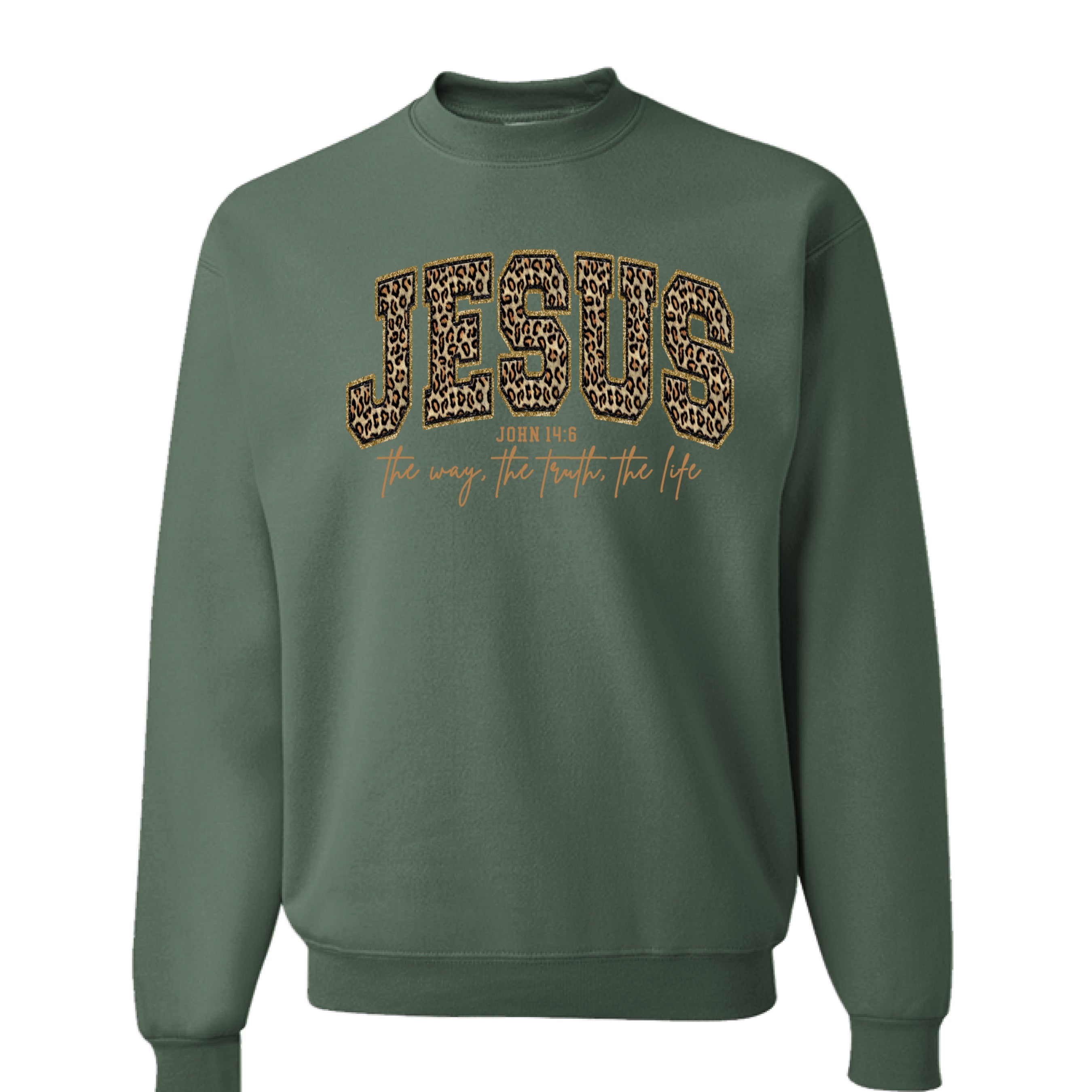 Military Green Heather - FRONT
