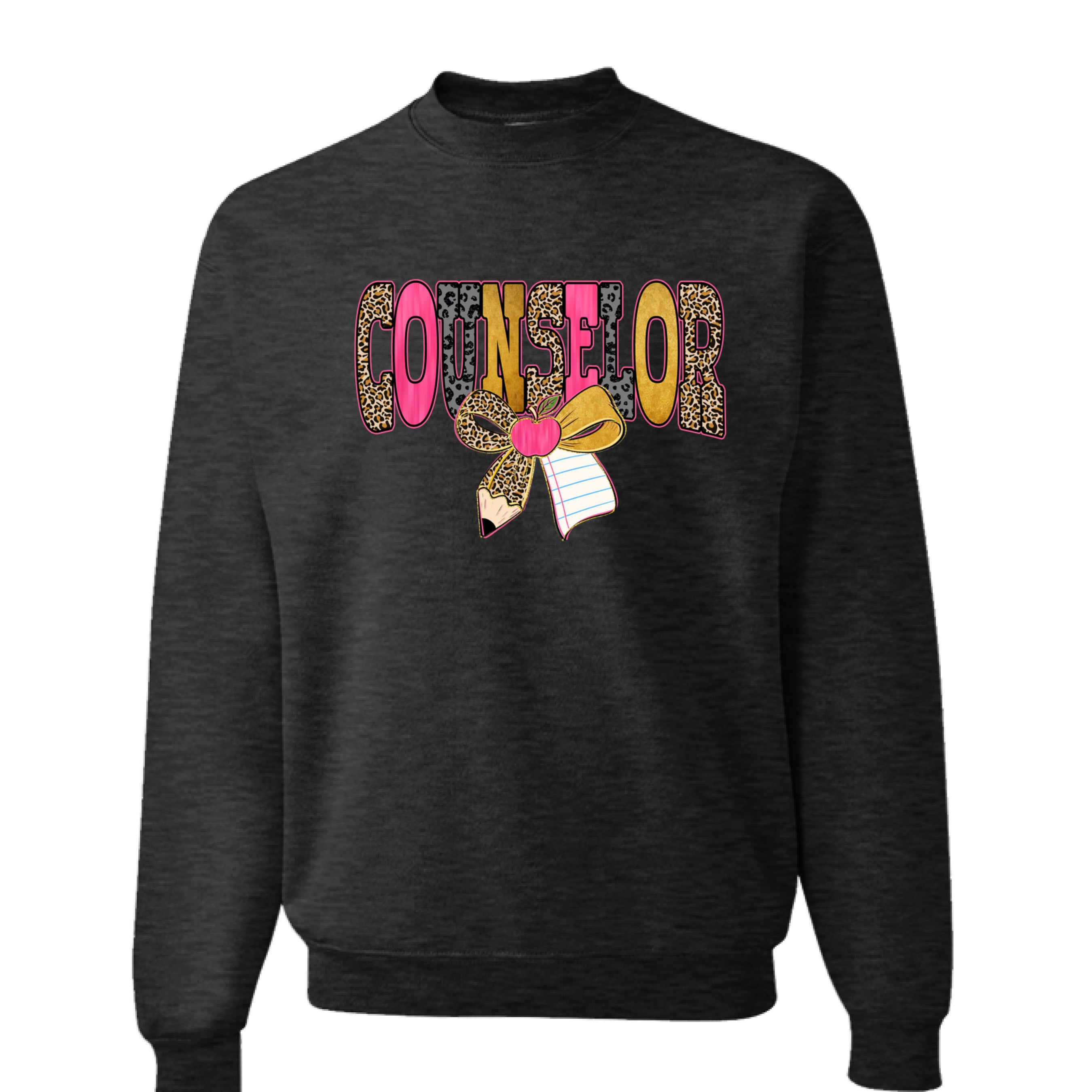 BLACK HEATHER - FRONT