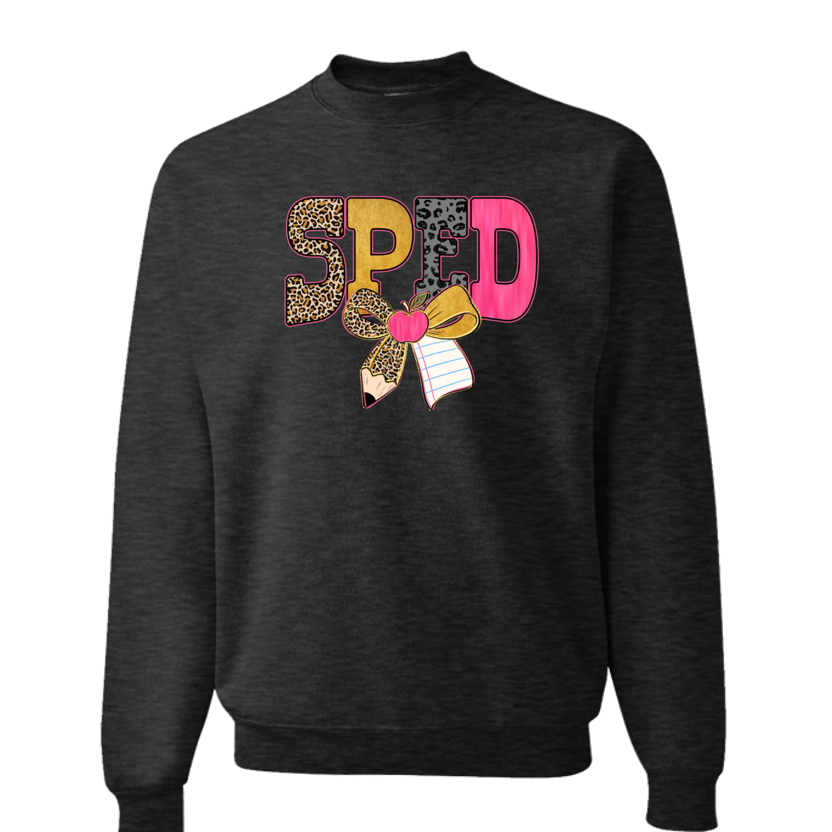 BLACK HEATHER - FRONT