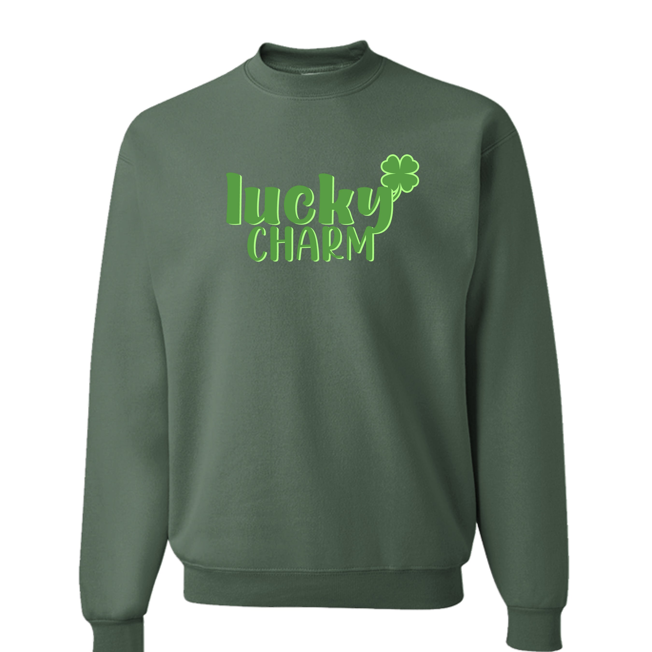 Military Green Heather - FRONT