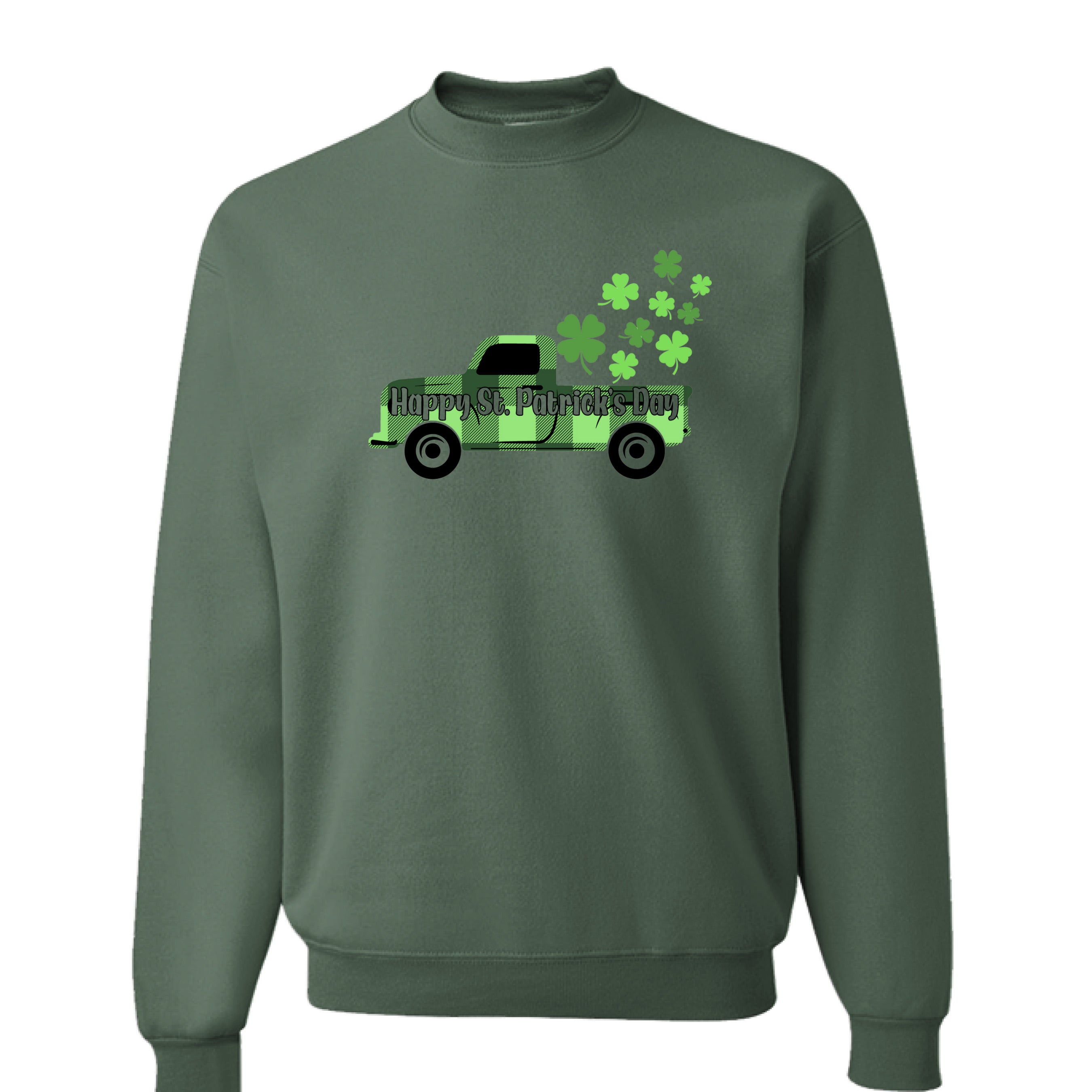 Military Green Heather - FRONT