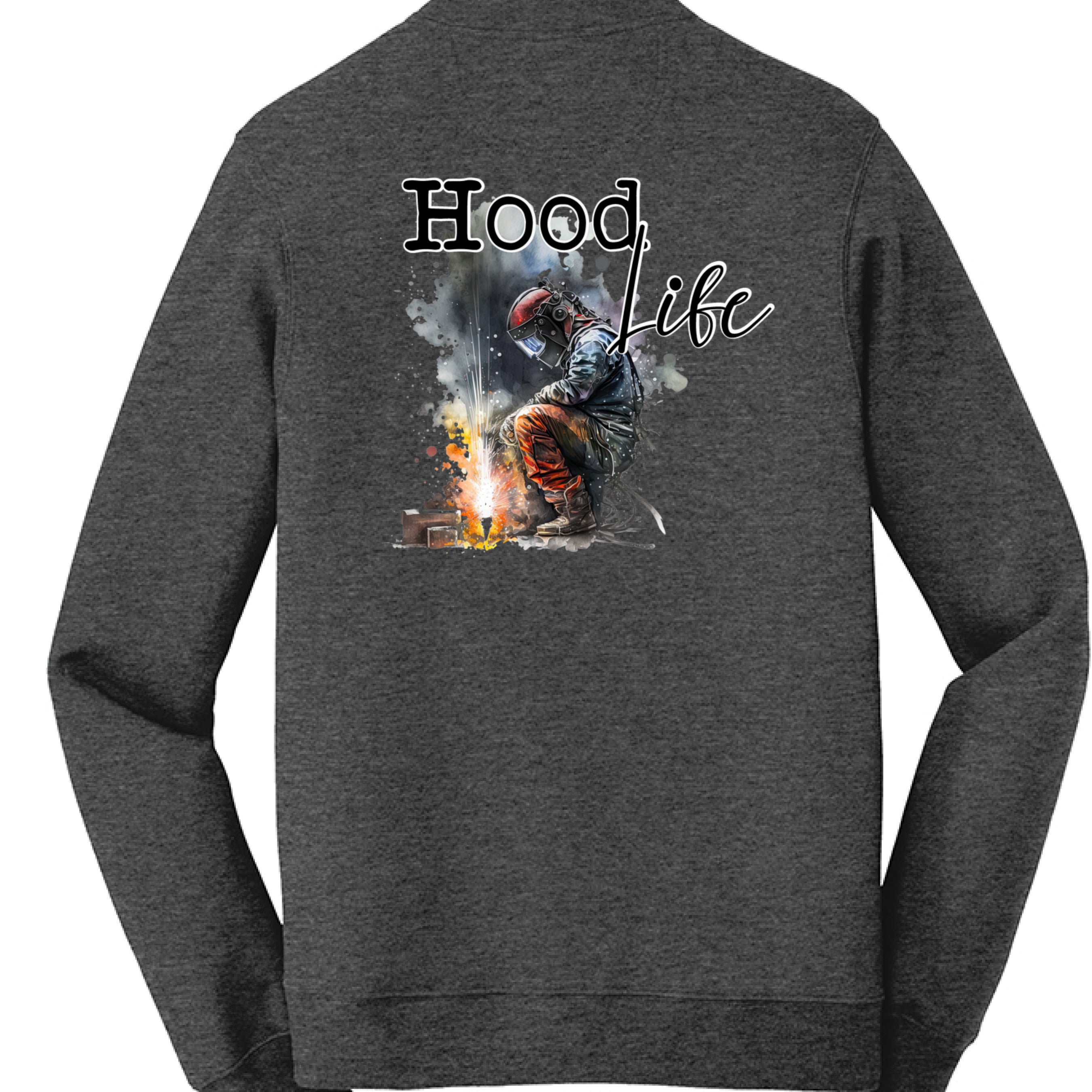 Dark Hthr Grey - BACK