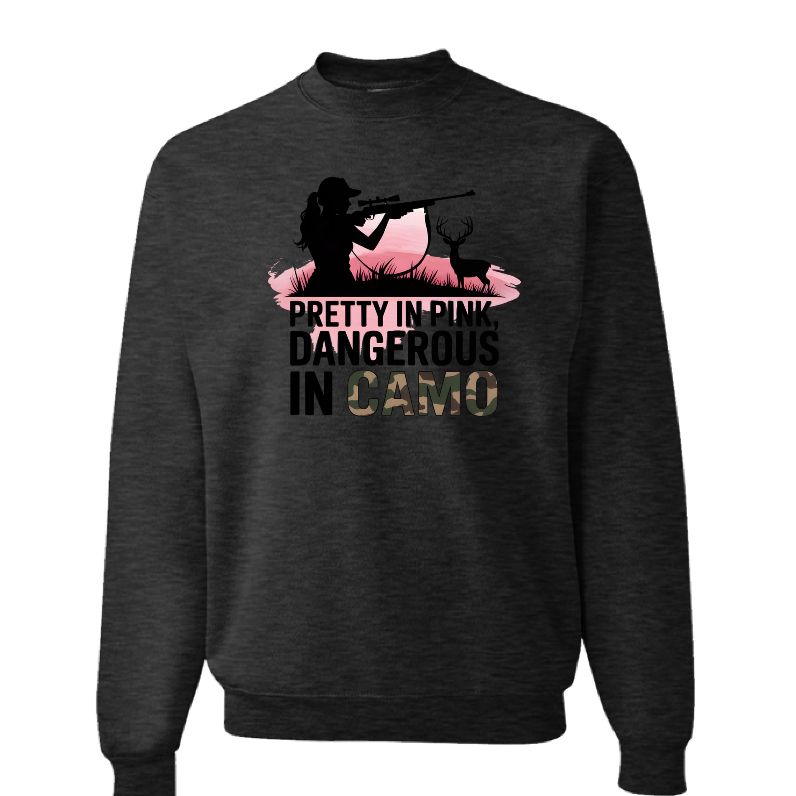 BLACK HEATHER - FRONT