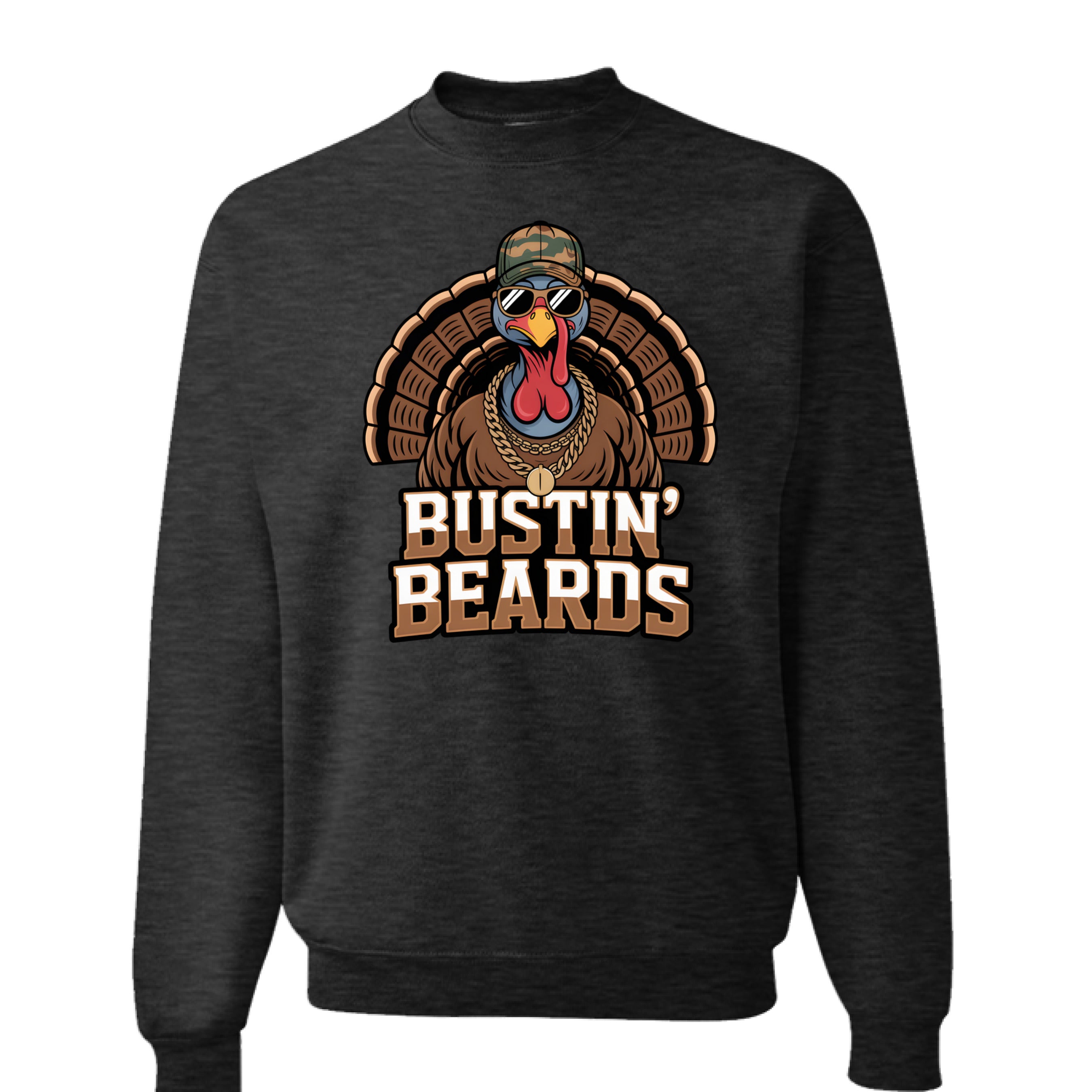 BLACK HEATHER - FRONT