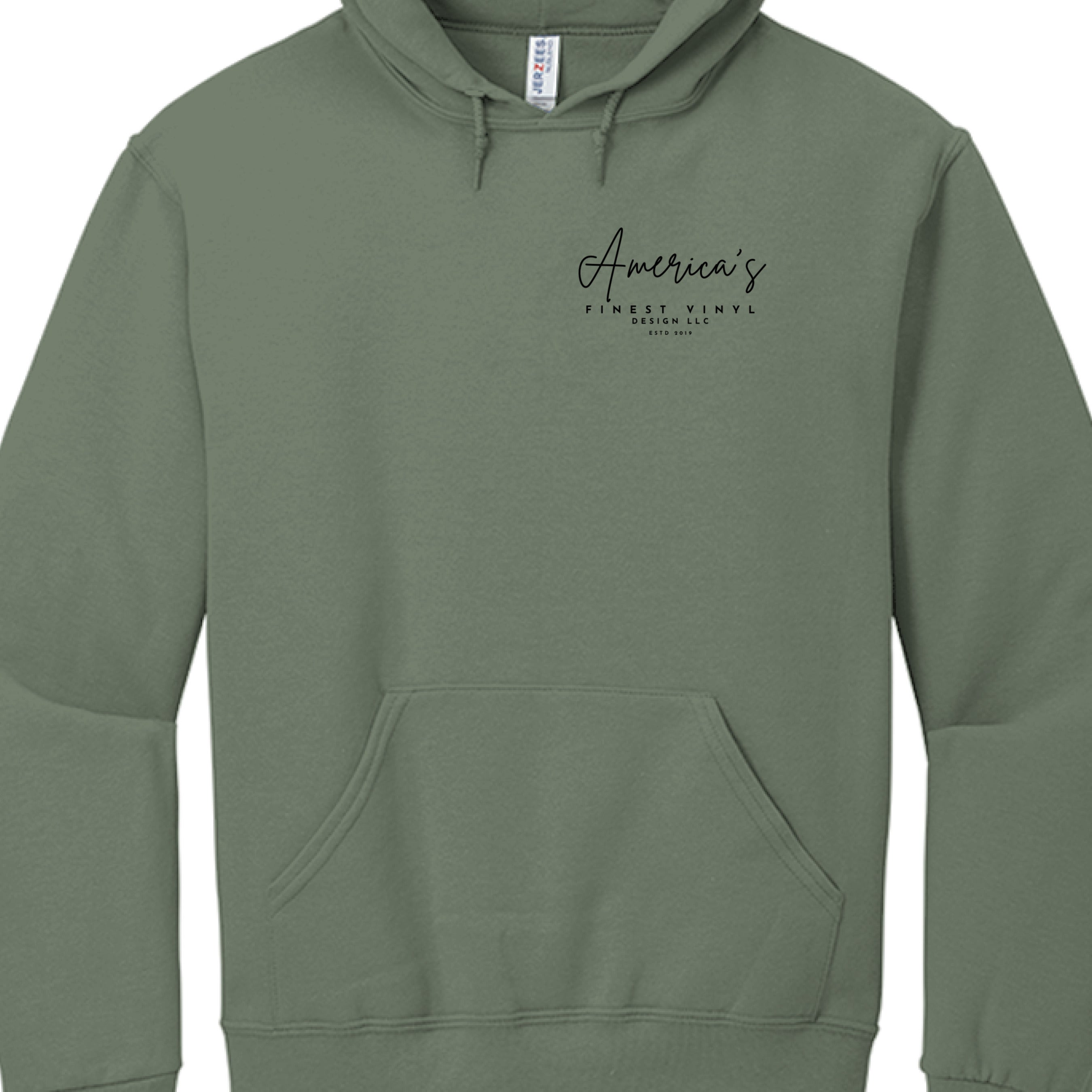 Military Green Heather - FRONT