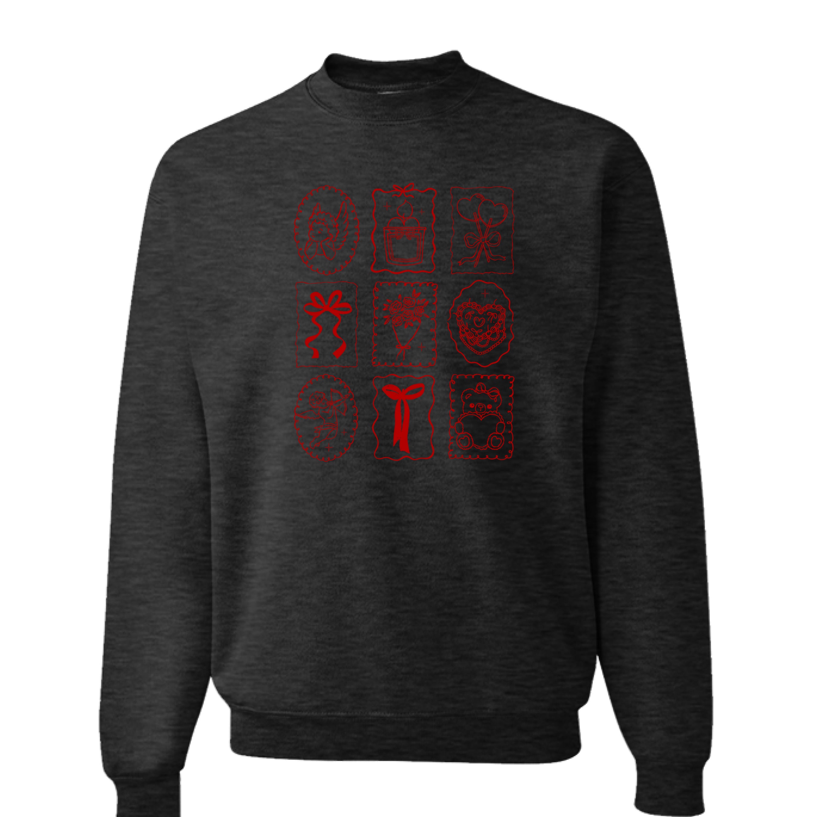 BLACK HEATHER - FRONT
