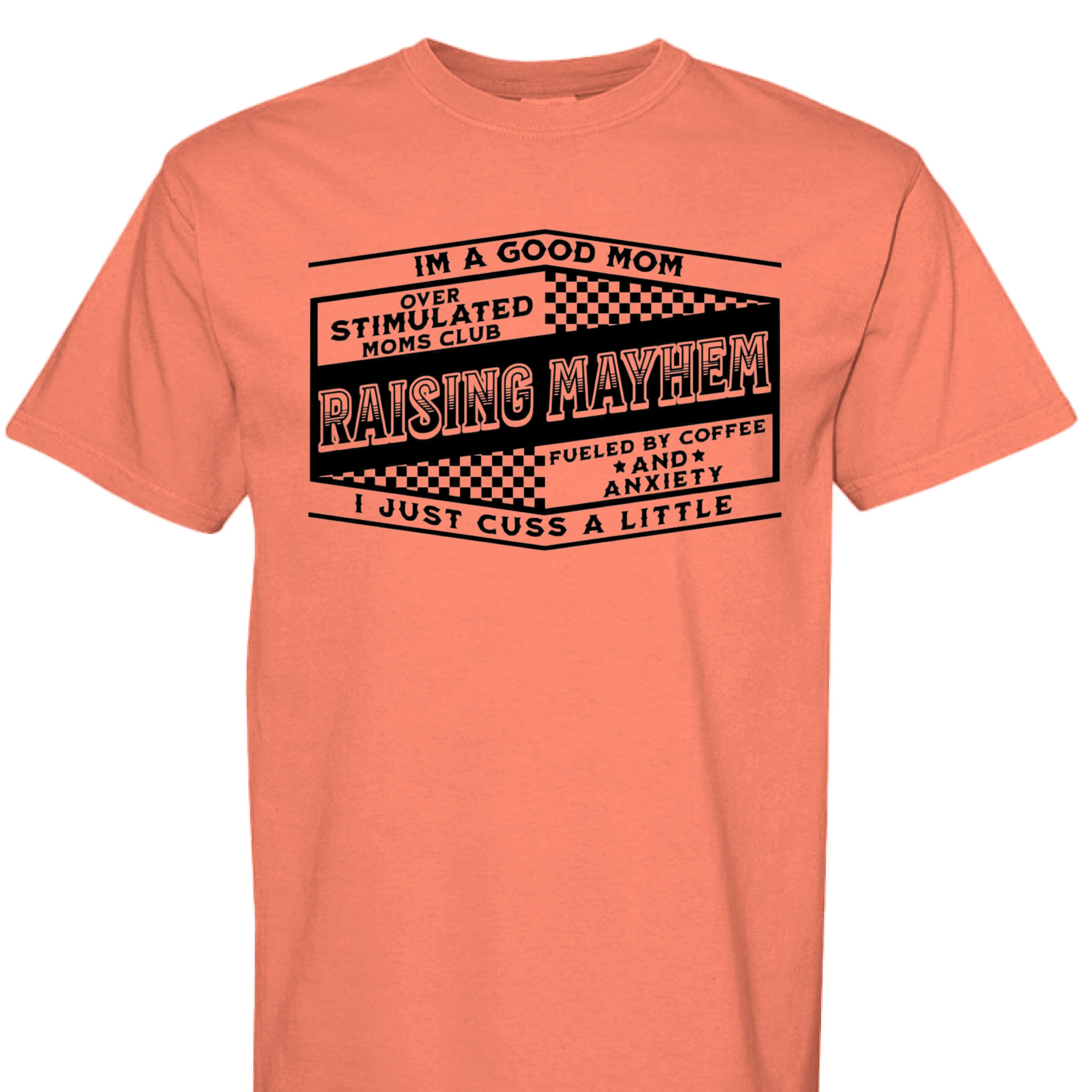NEON RED ORANGE - FRONT