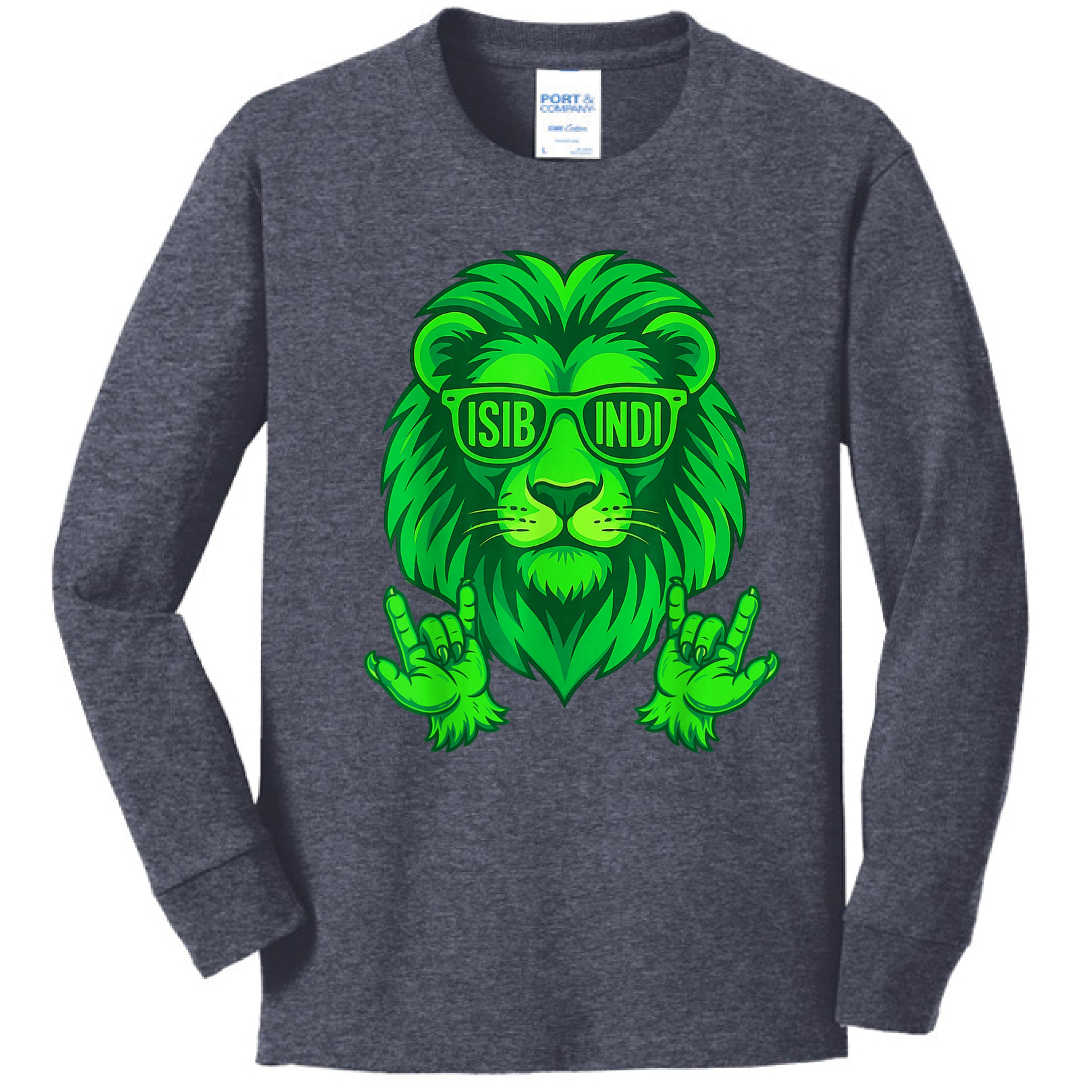 Heather Navy - FRONT