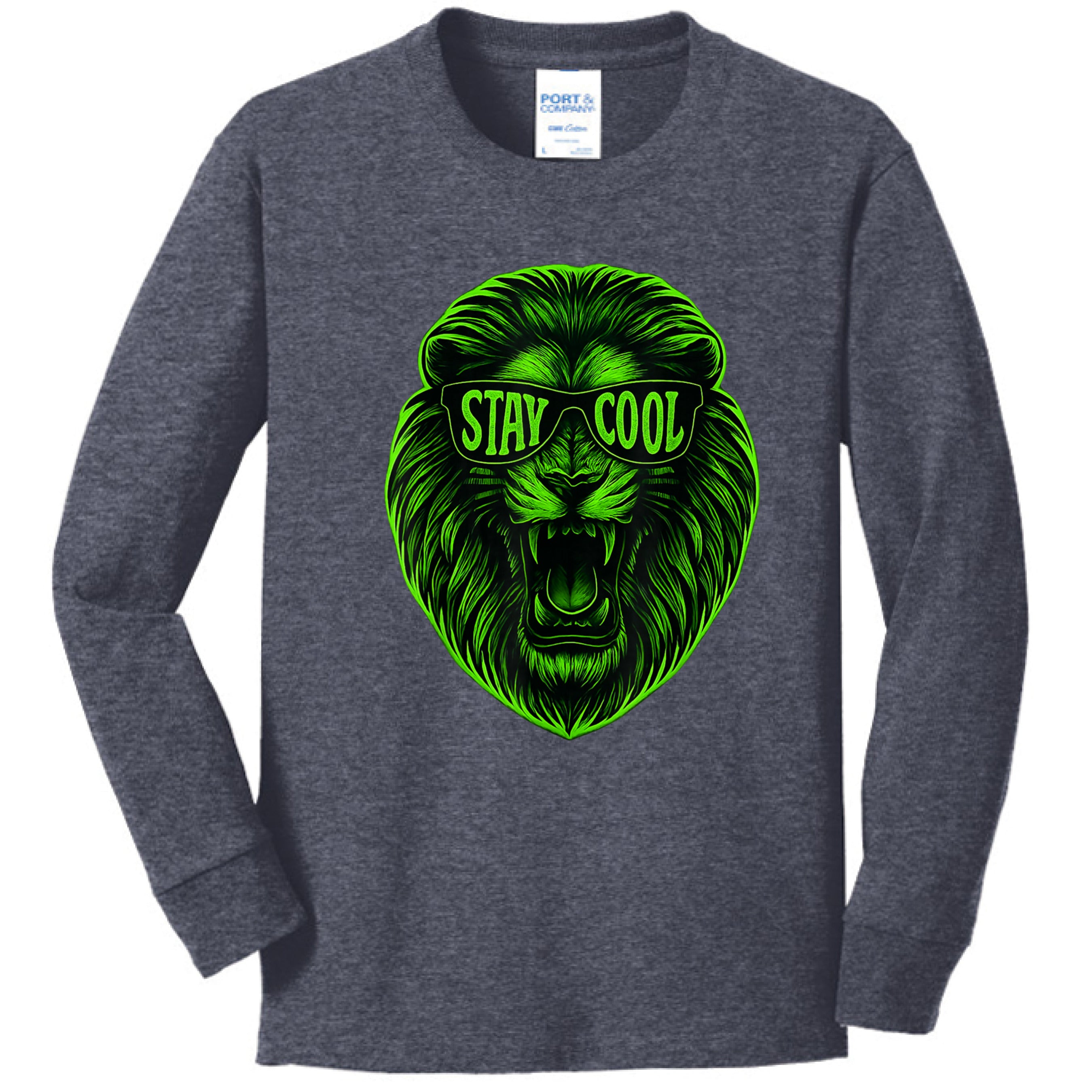 Heather Navy - FRONT