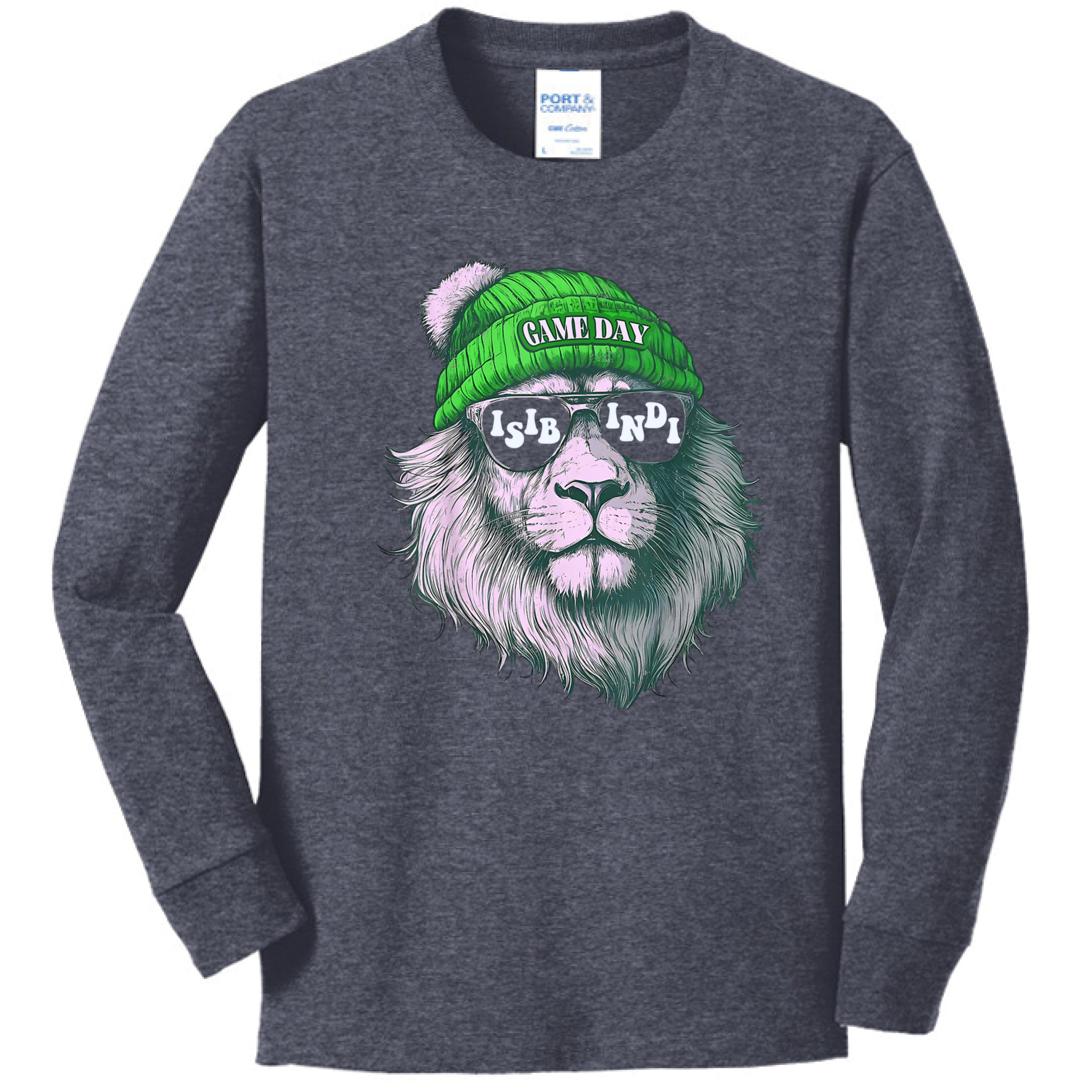 Heather Navy - FRONT