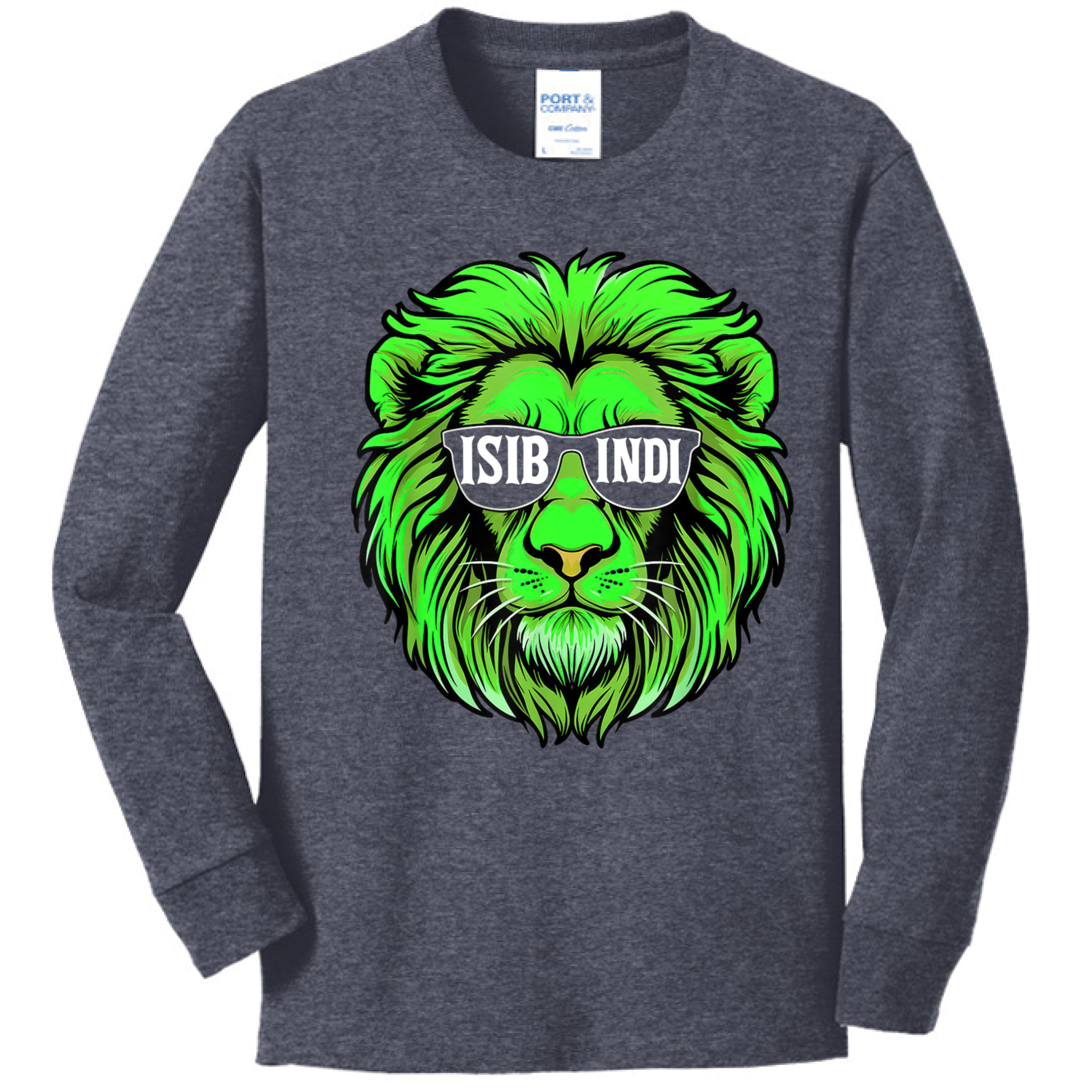 Heather Navy - FRONT