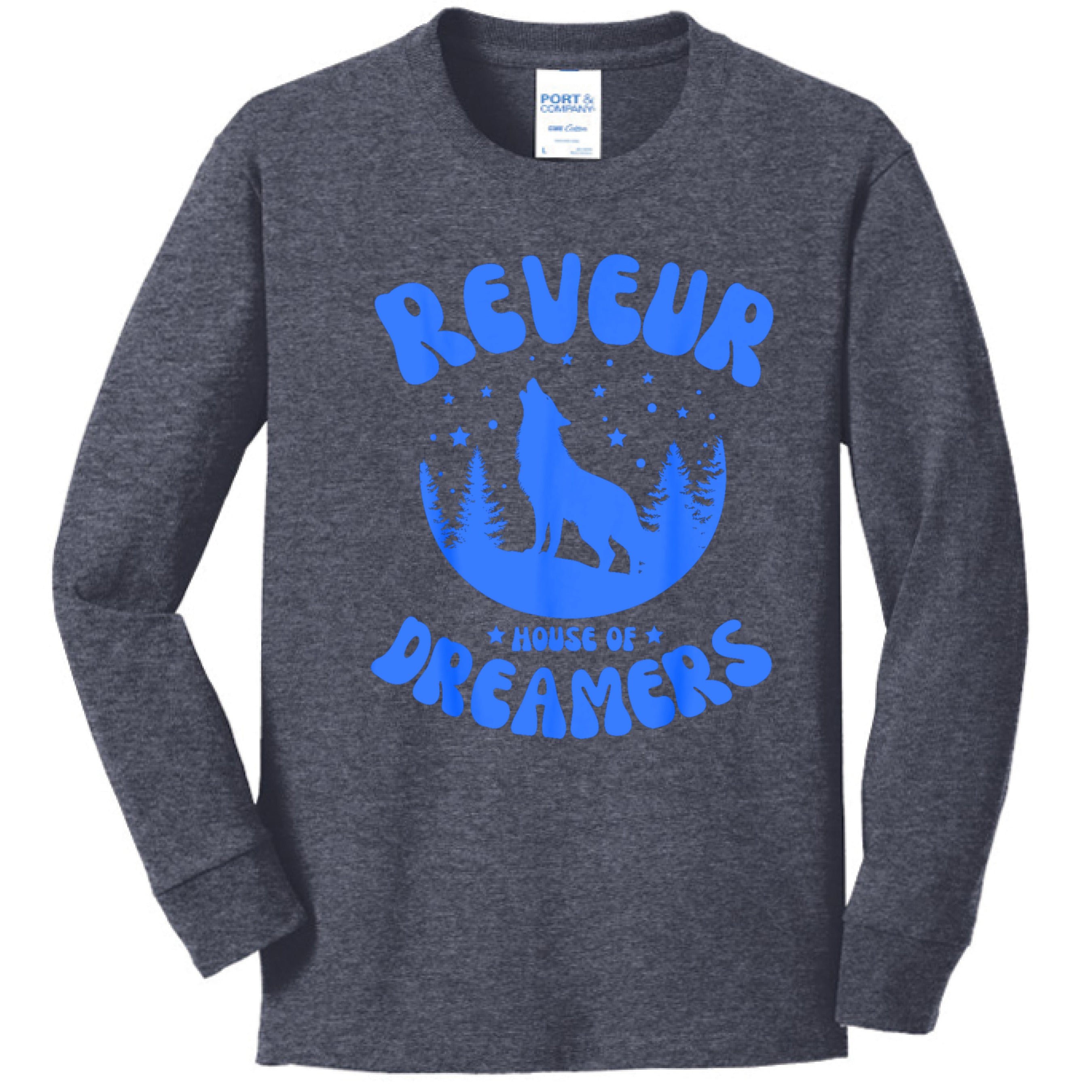 Heather Navy - FRONT
