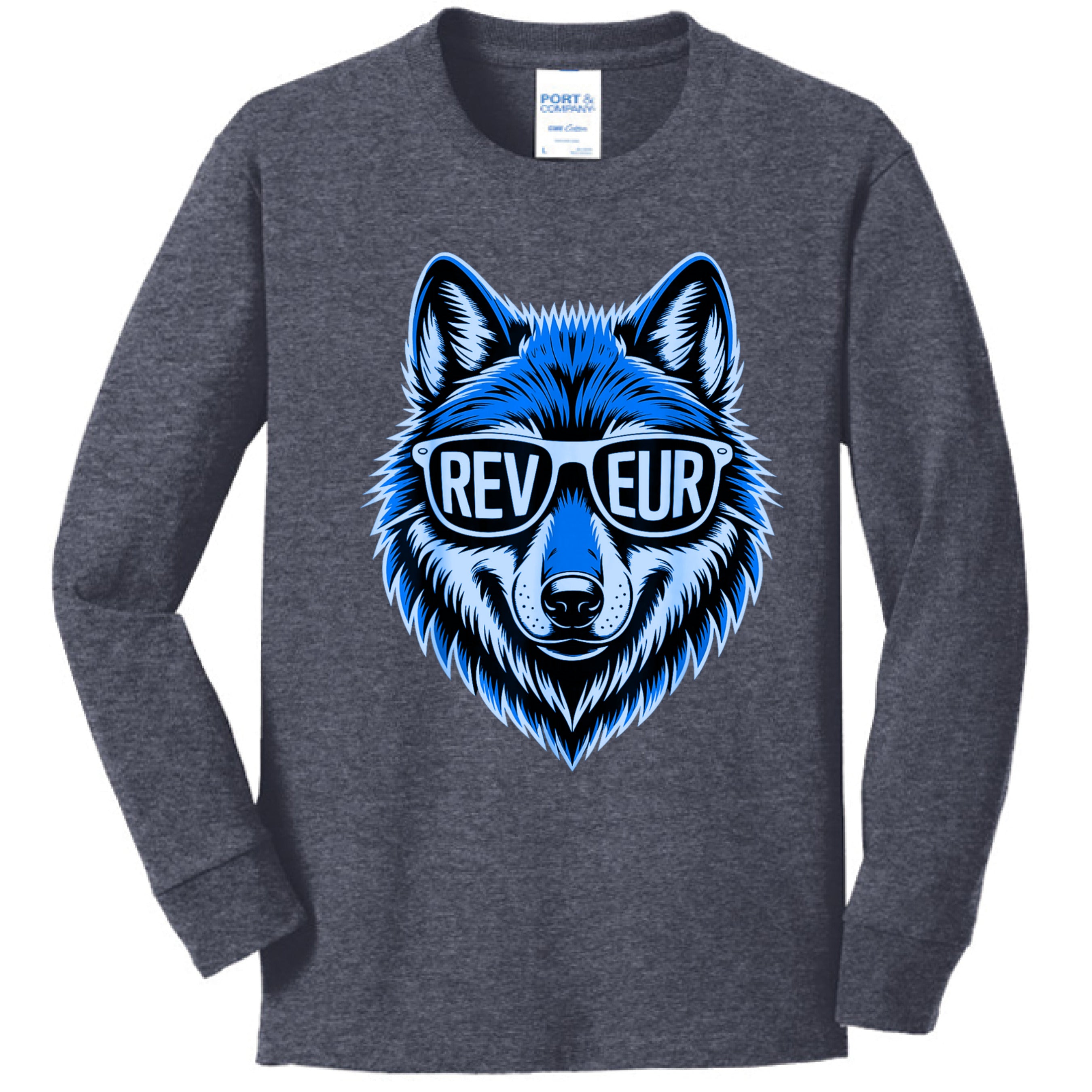 Heather Navy - FRONT