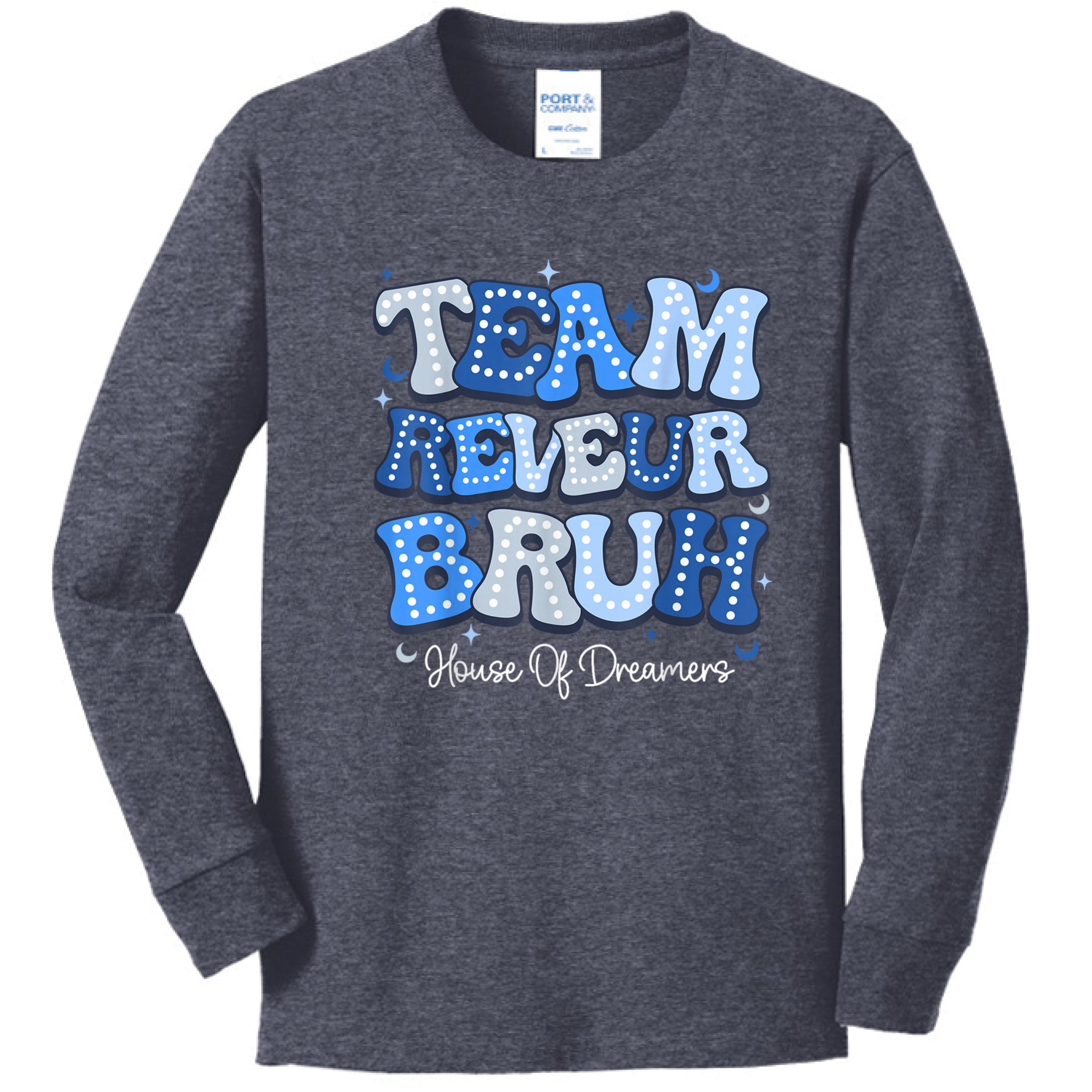 Heather Navy - FRONT