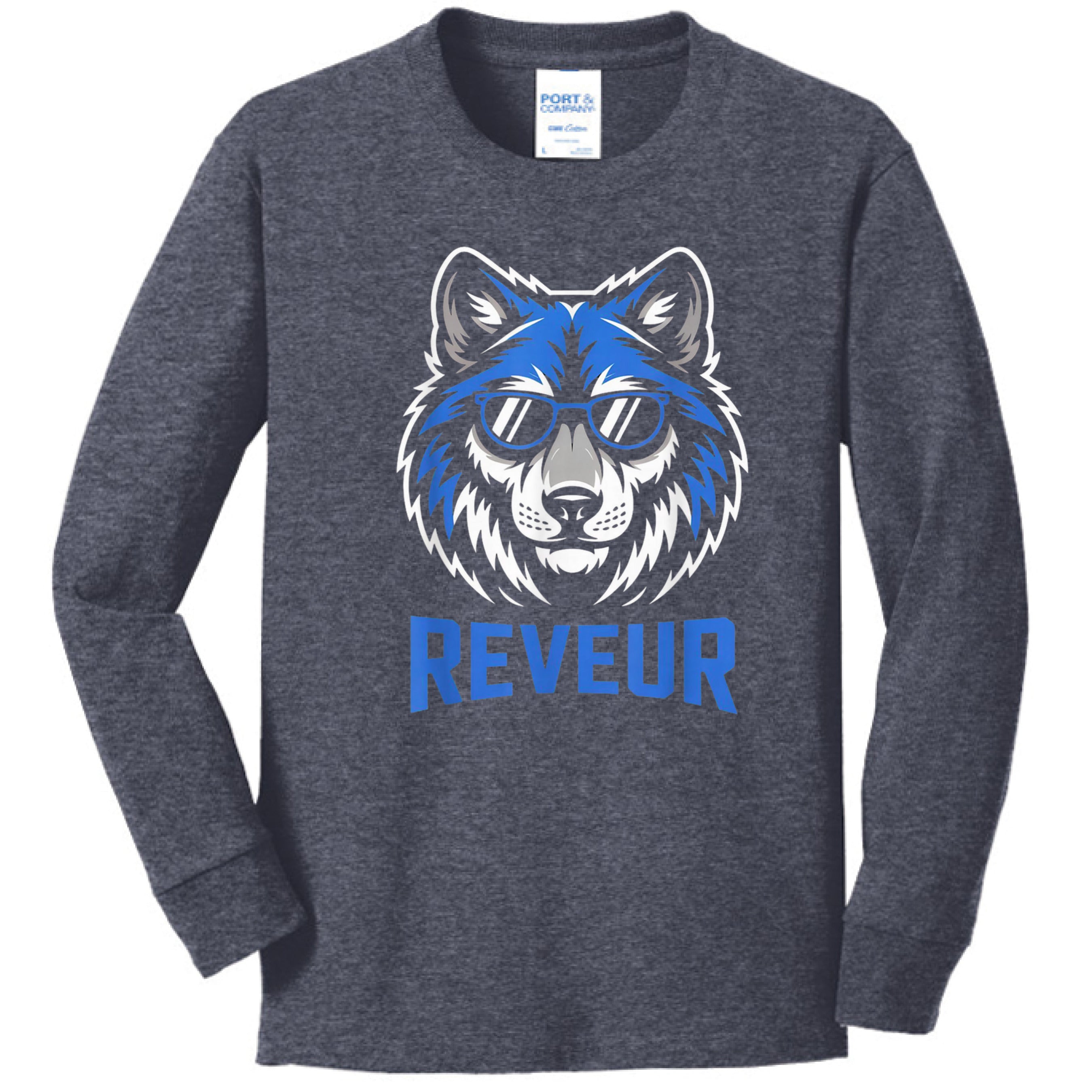 Heather Navy - FRONT