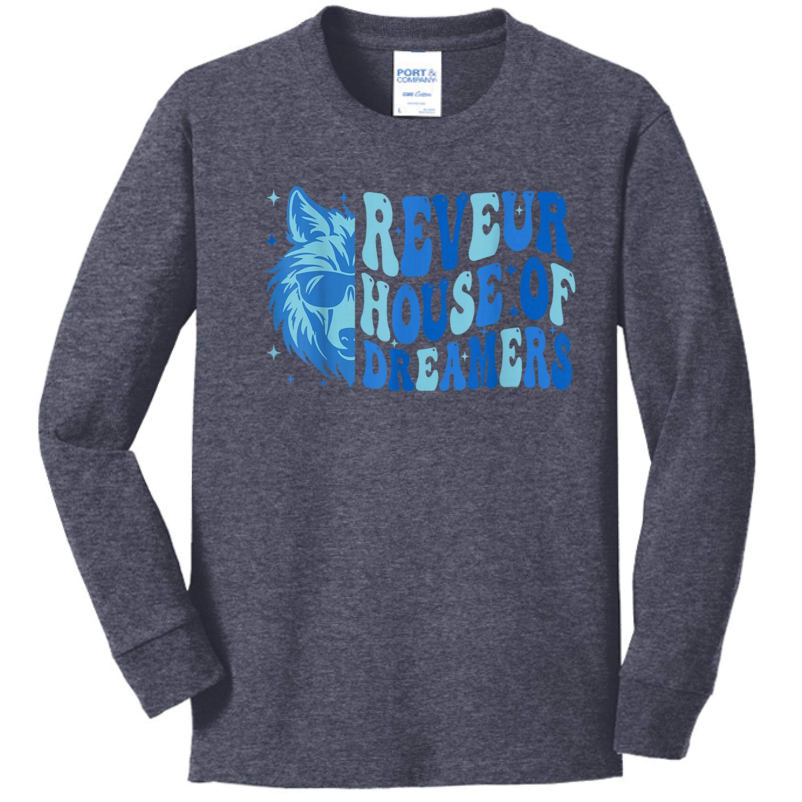 Heather Navy - FRONT