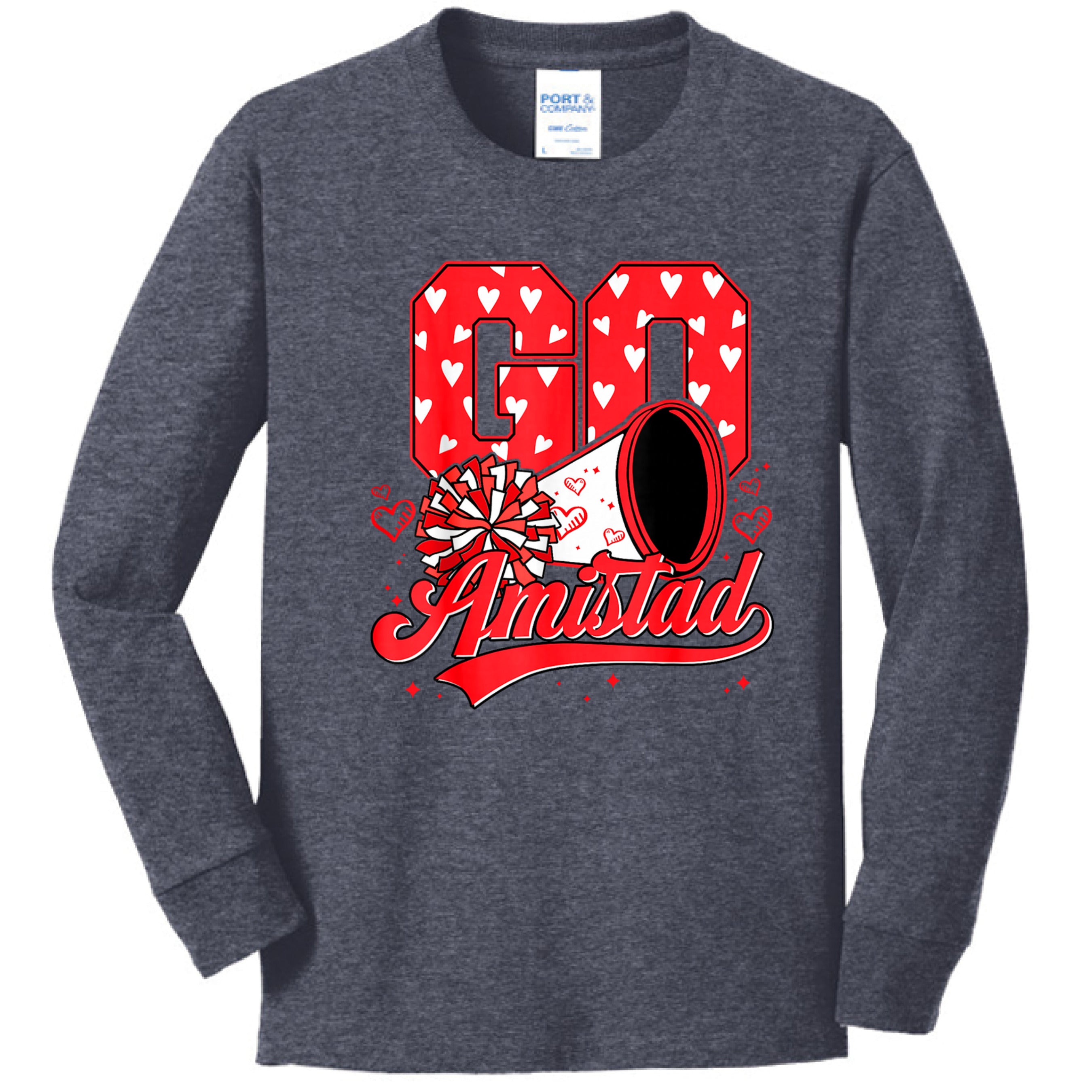 Heather Navy - FRONT