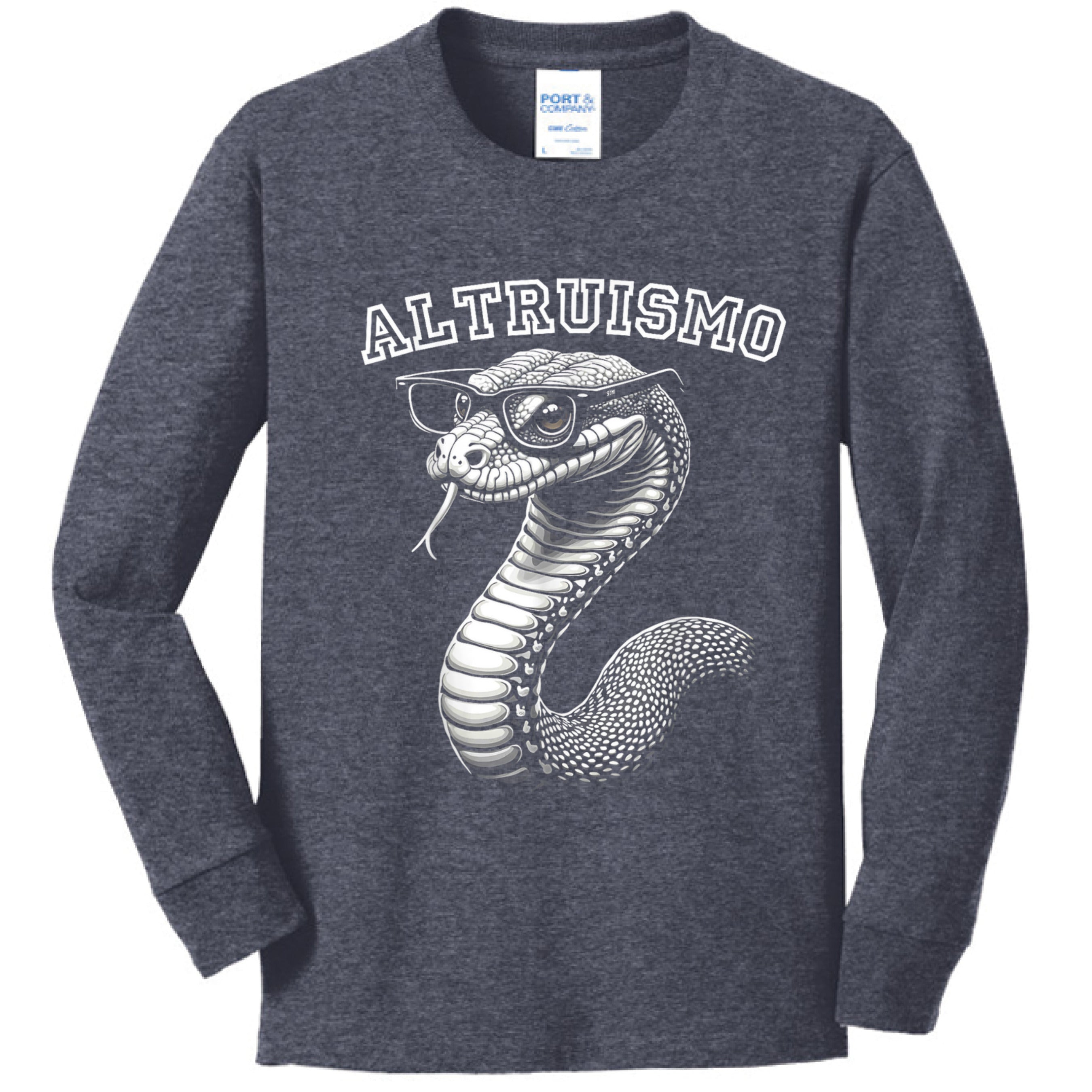 Heather Navy - FRONT