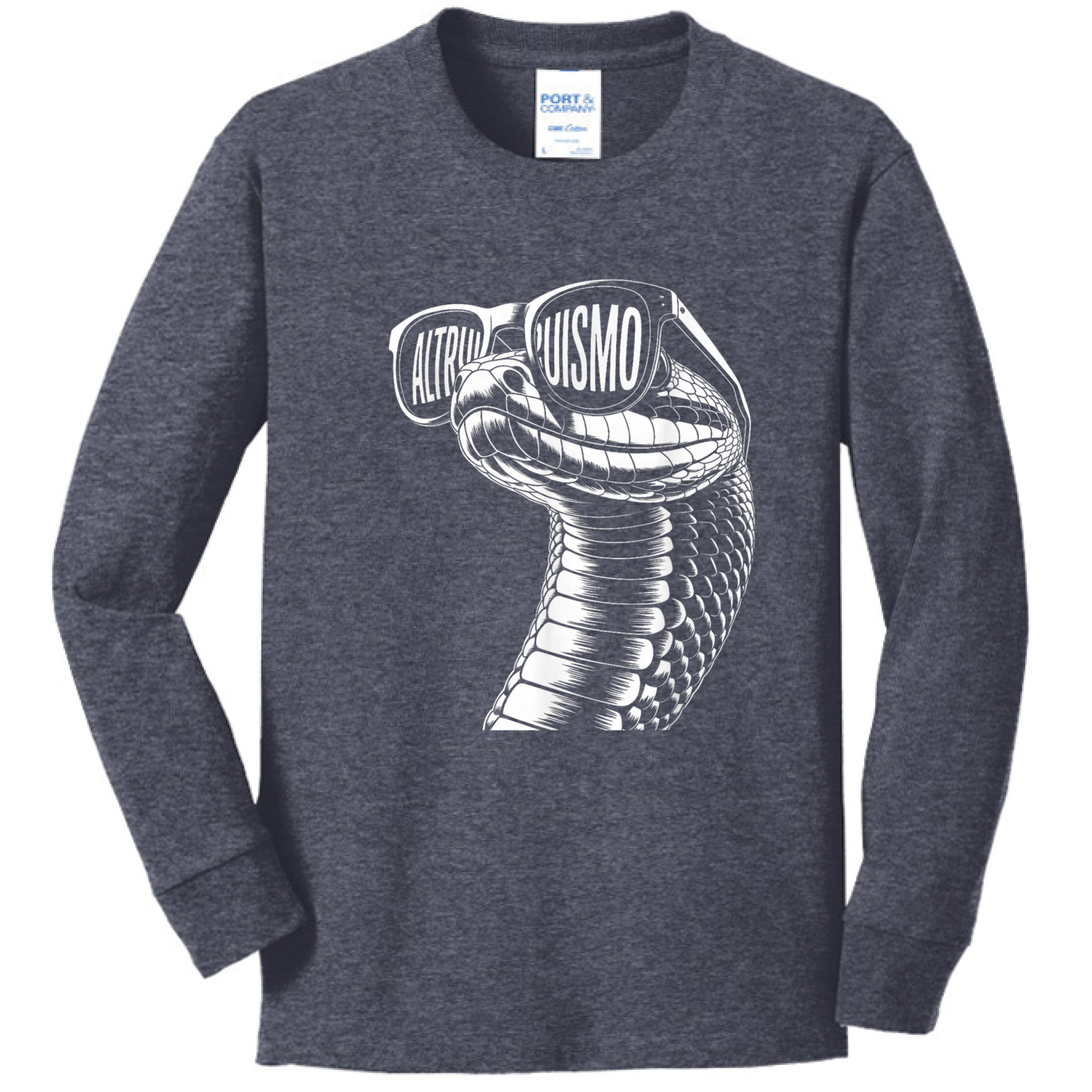 Heather Navy - FRONT
