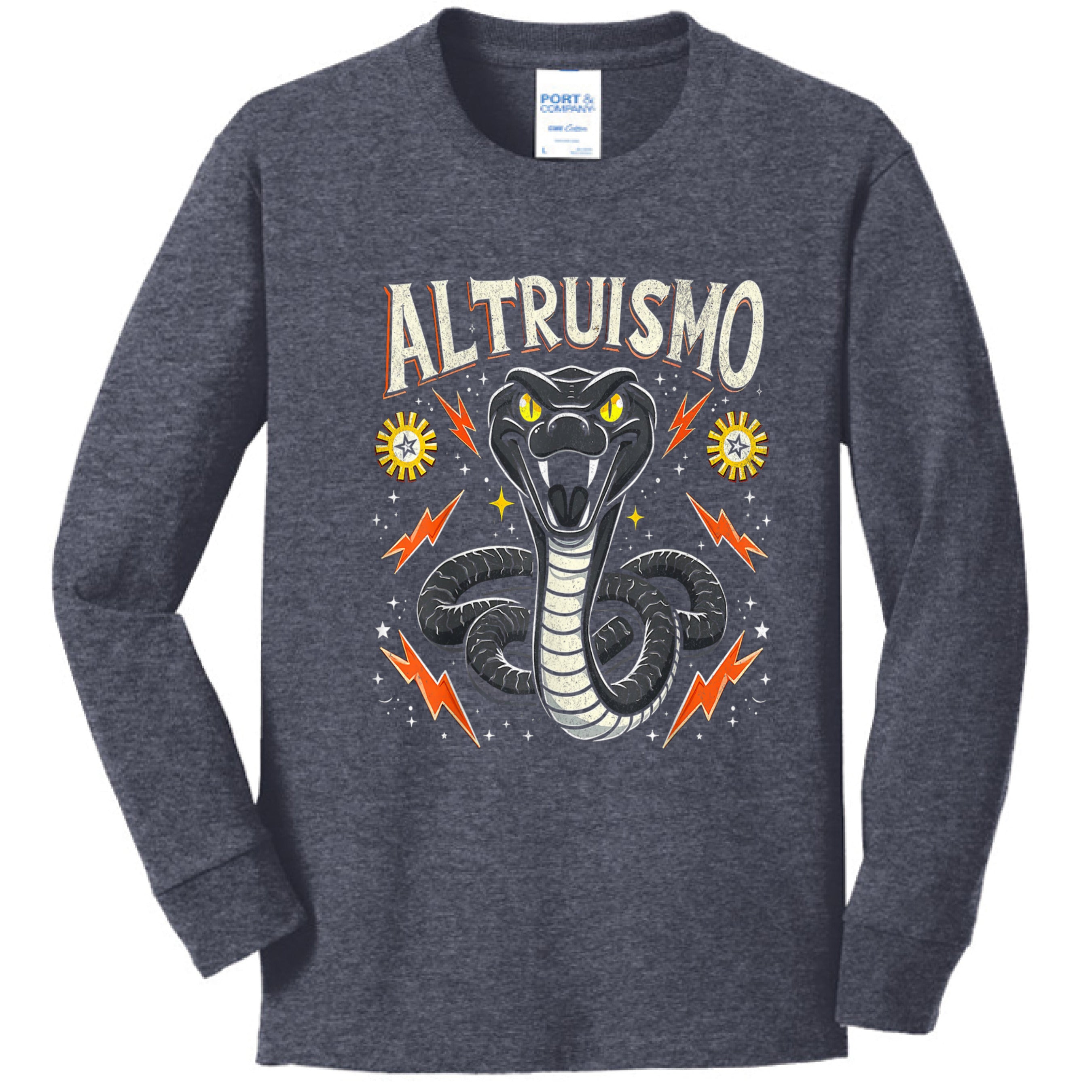 Heather Navy - FRONT