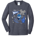Heather Navy - FRONT
