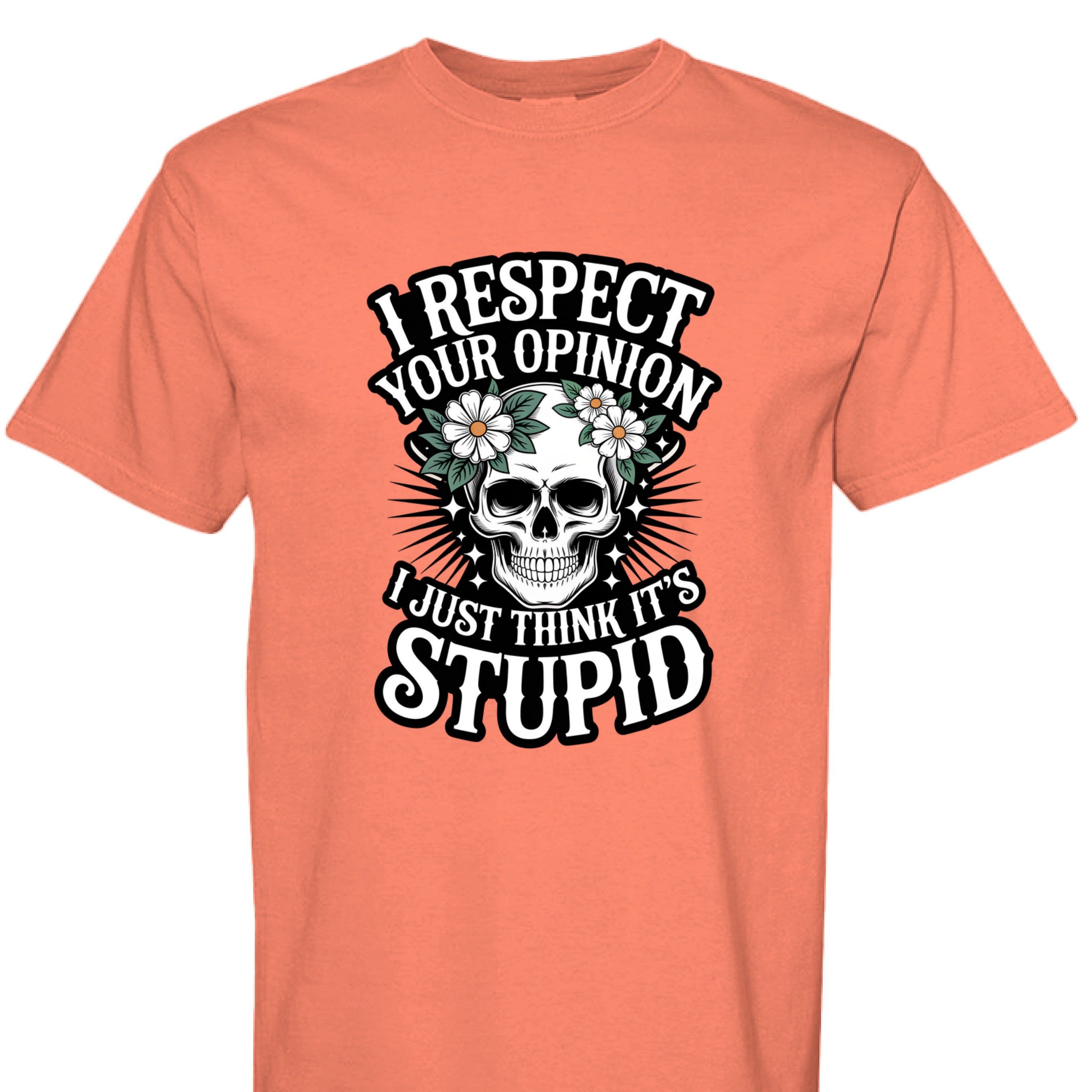 NEON RED ORANGE - FRONT
