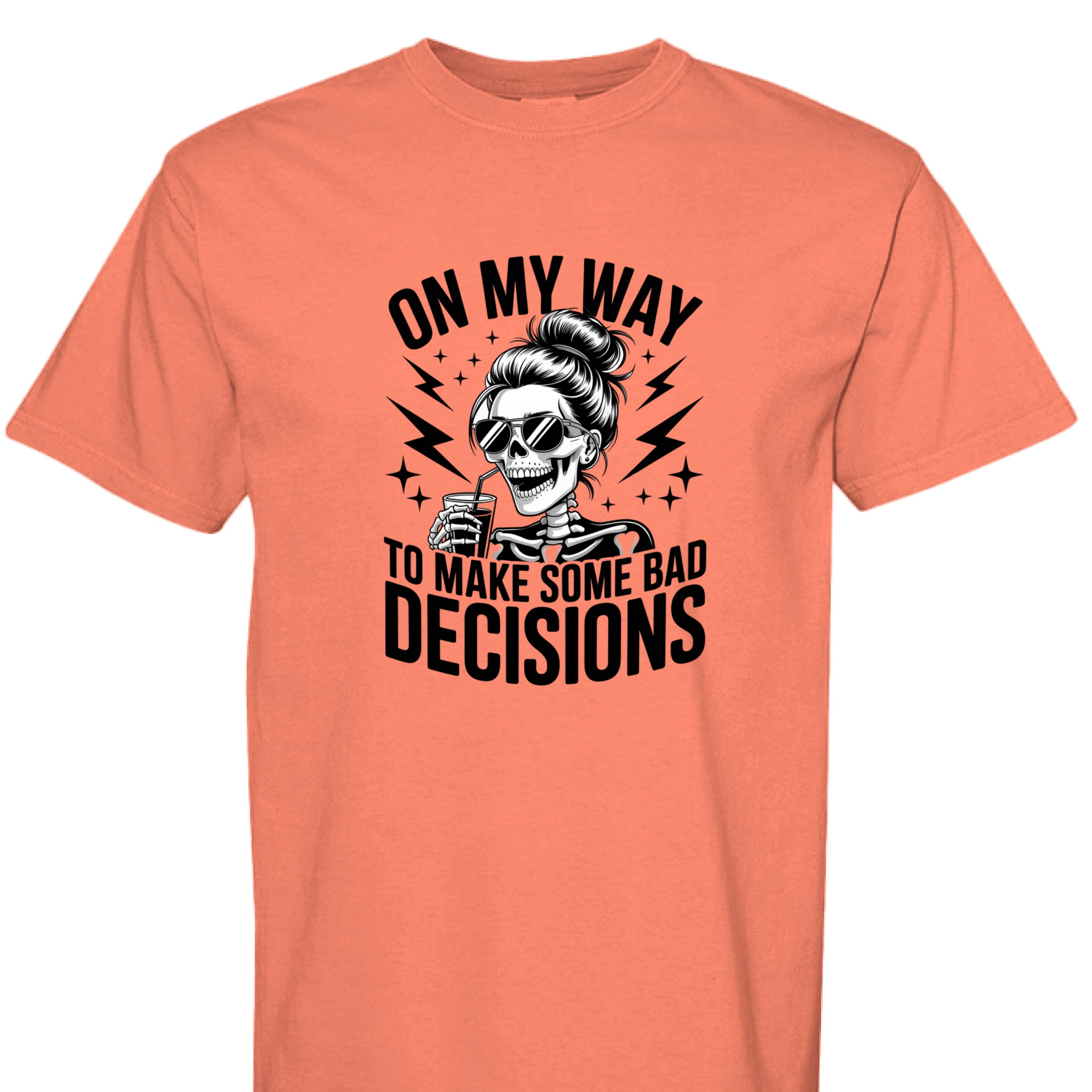 NEON RED ORANGE - FRONT