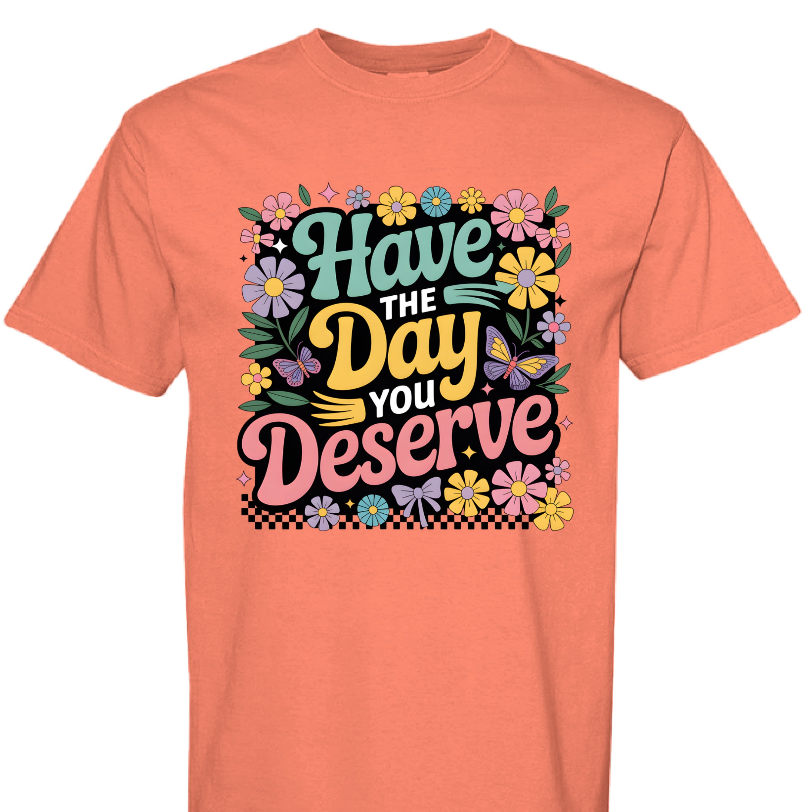 NEON RED ORANGE - FRONT