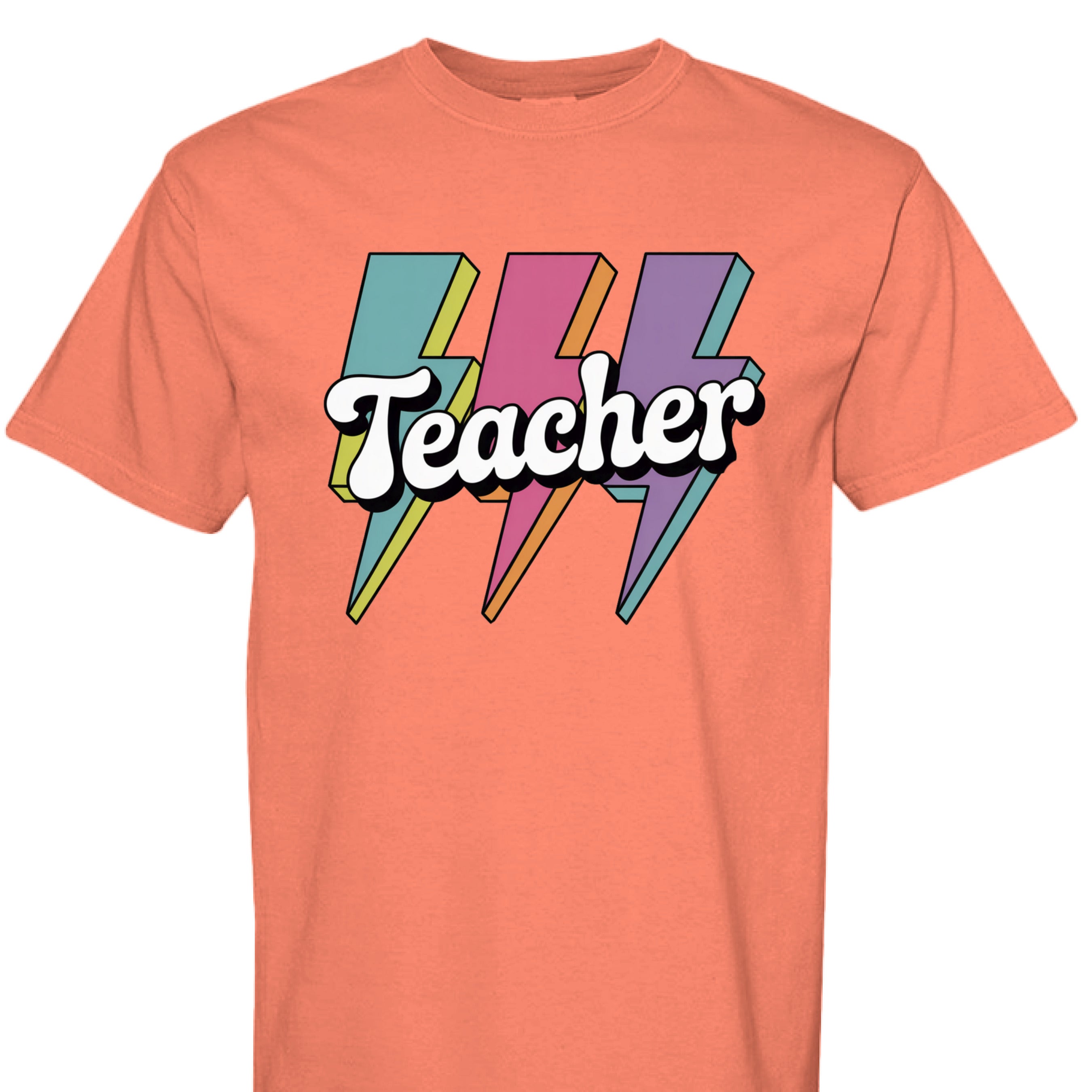 NEON RED ORANGE - FRONT
