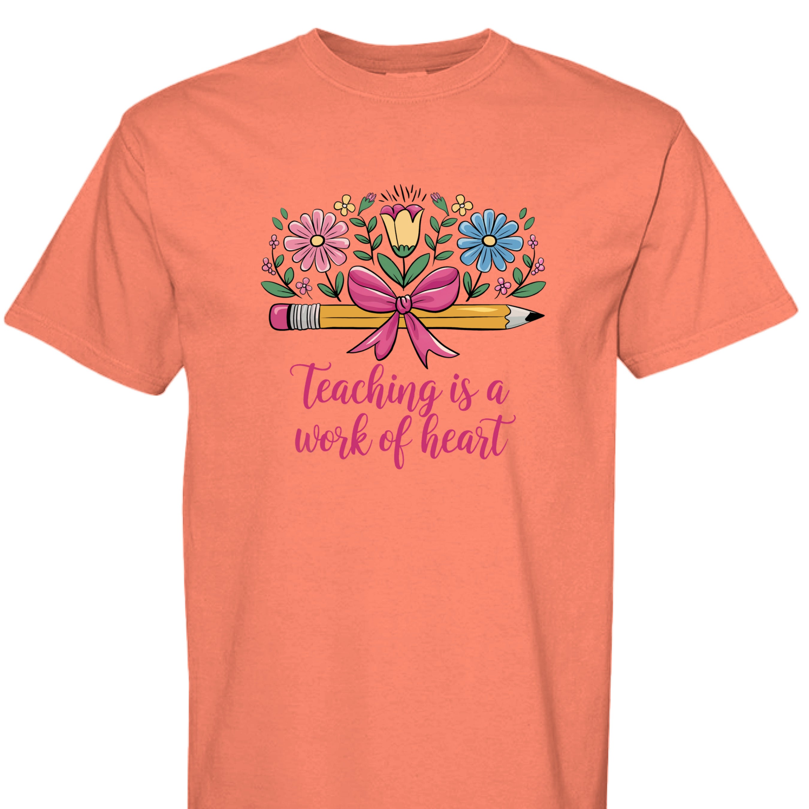 NEON RED ORANGE - FRONT