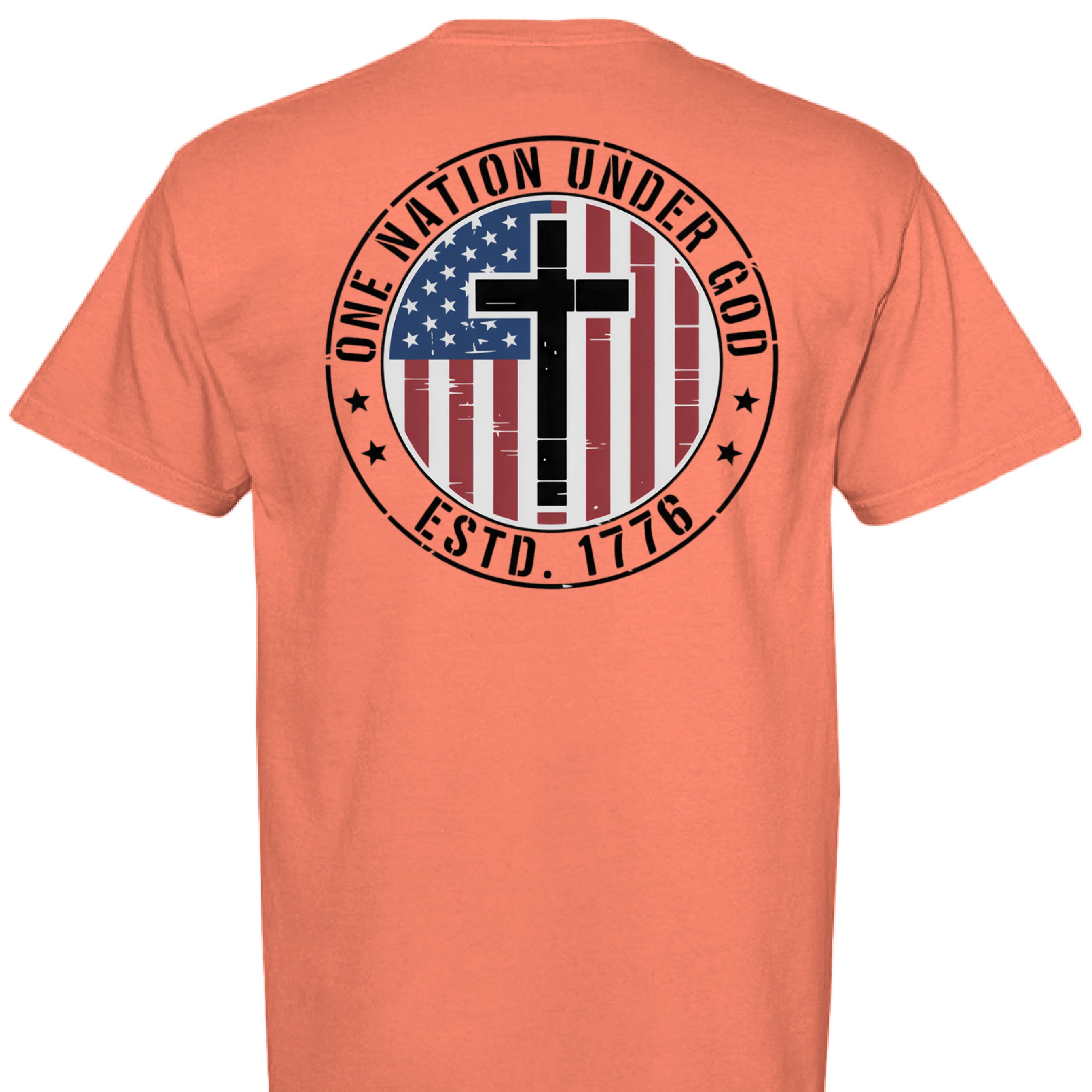 NEON RED ORANGE - BACK