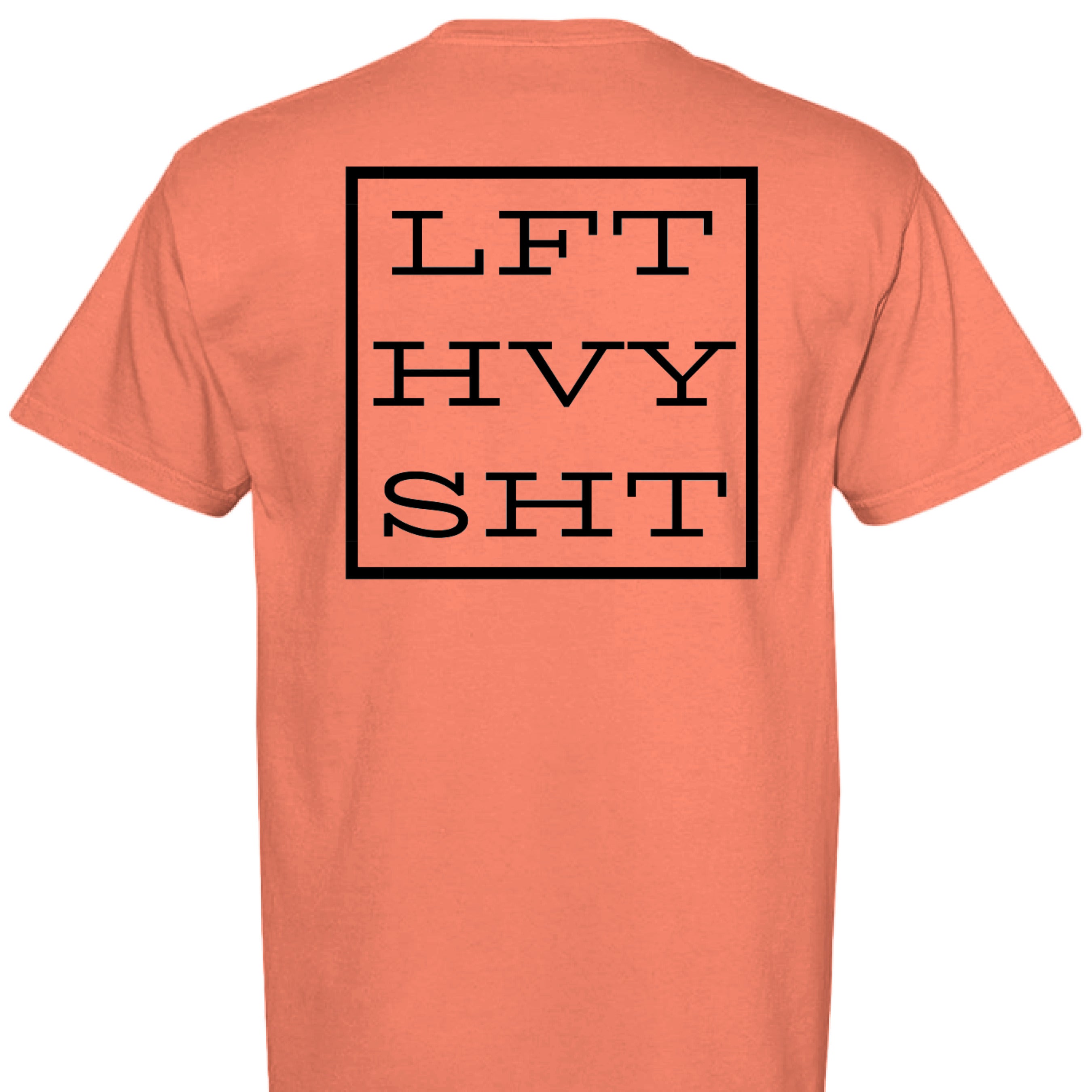 NEON RED ORANGE - BACK