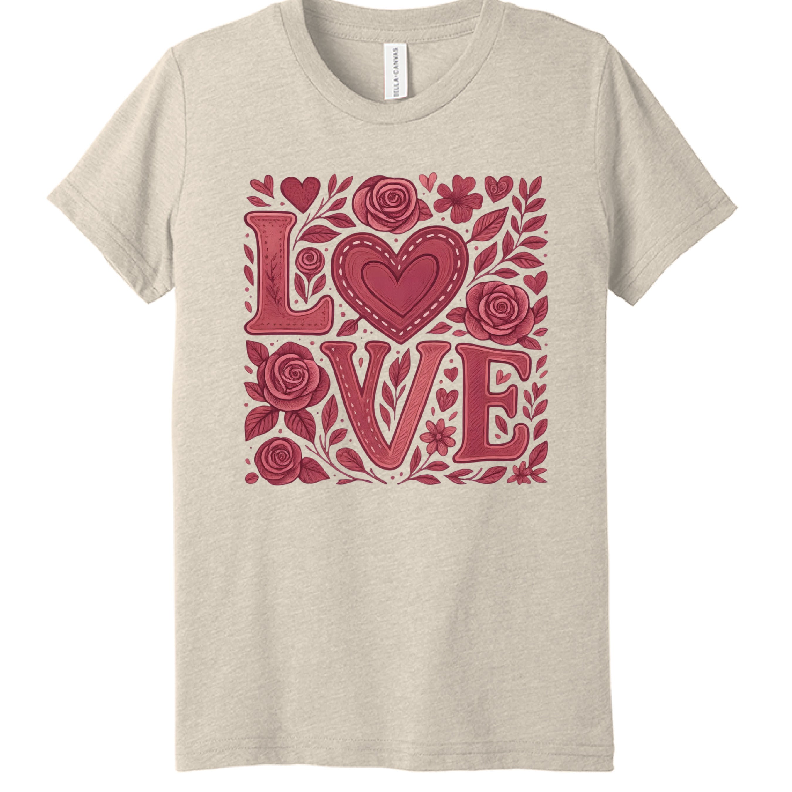 Solid Natural Triblend - FRONT