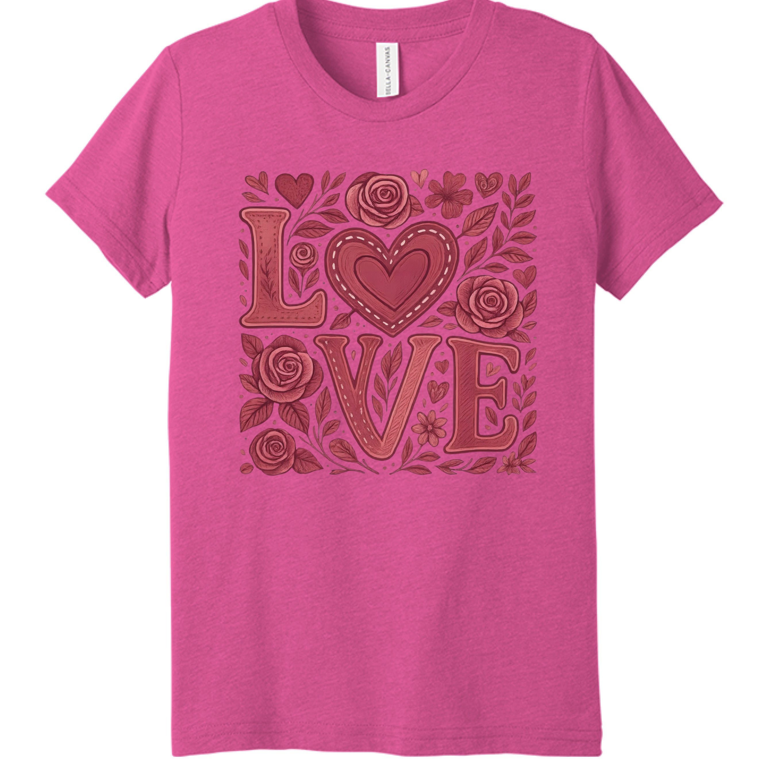Charity Pink Triblend - FRONT