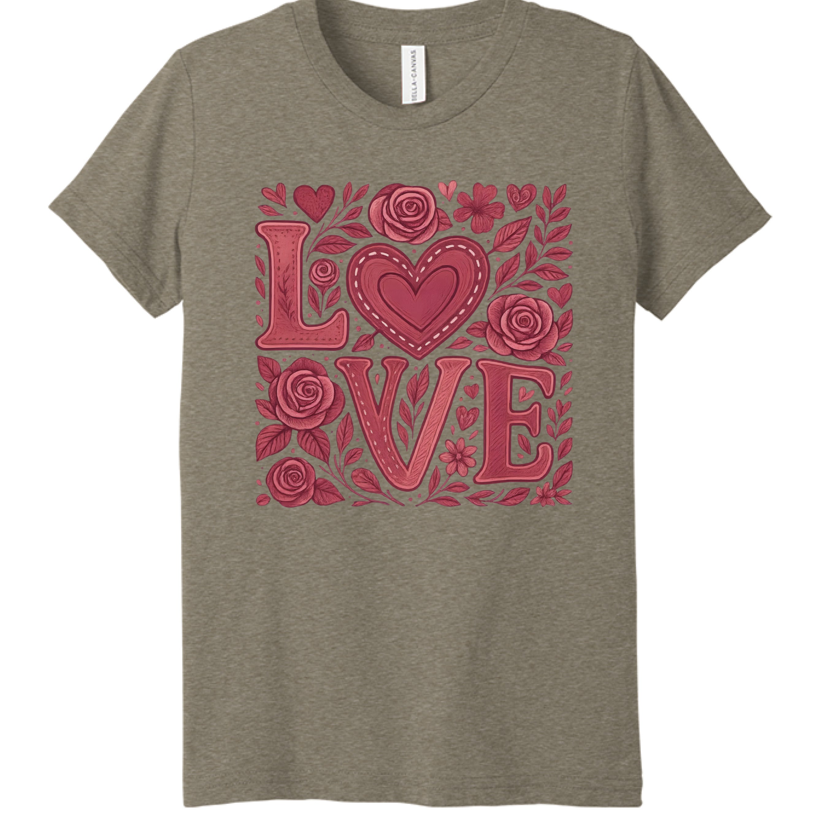 OLIVE TRIBLEND - FRONT