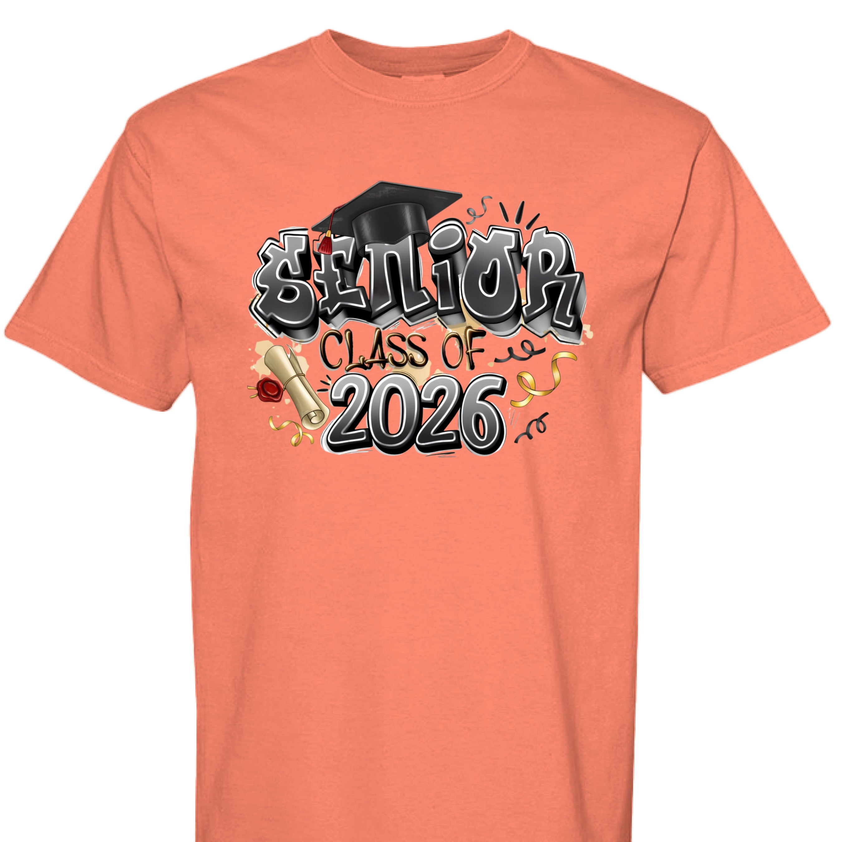 NEON RED ORANGE - FRONT