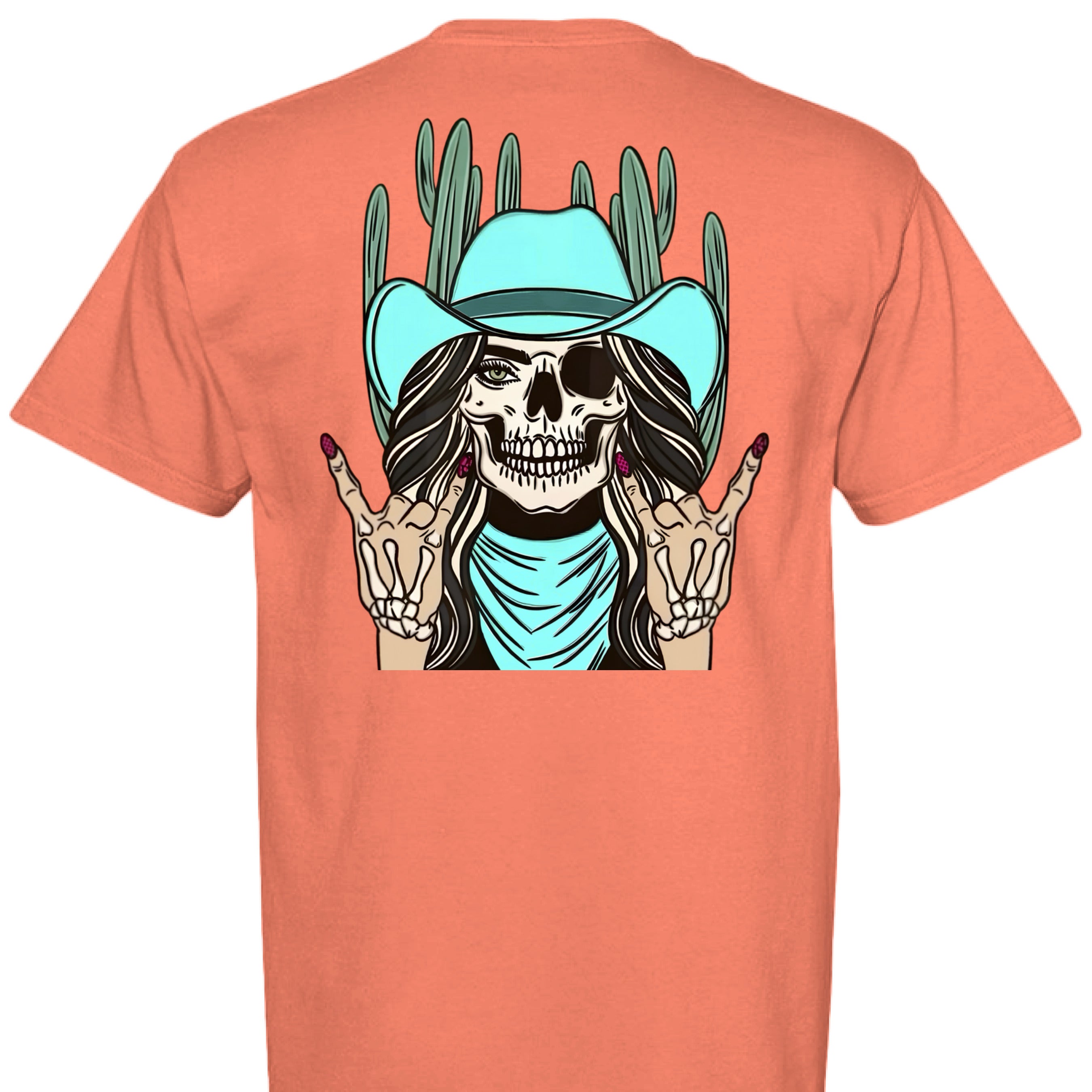 NEON RED ORANGE - BACK