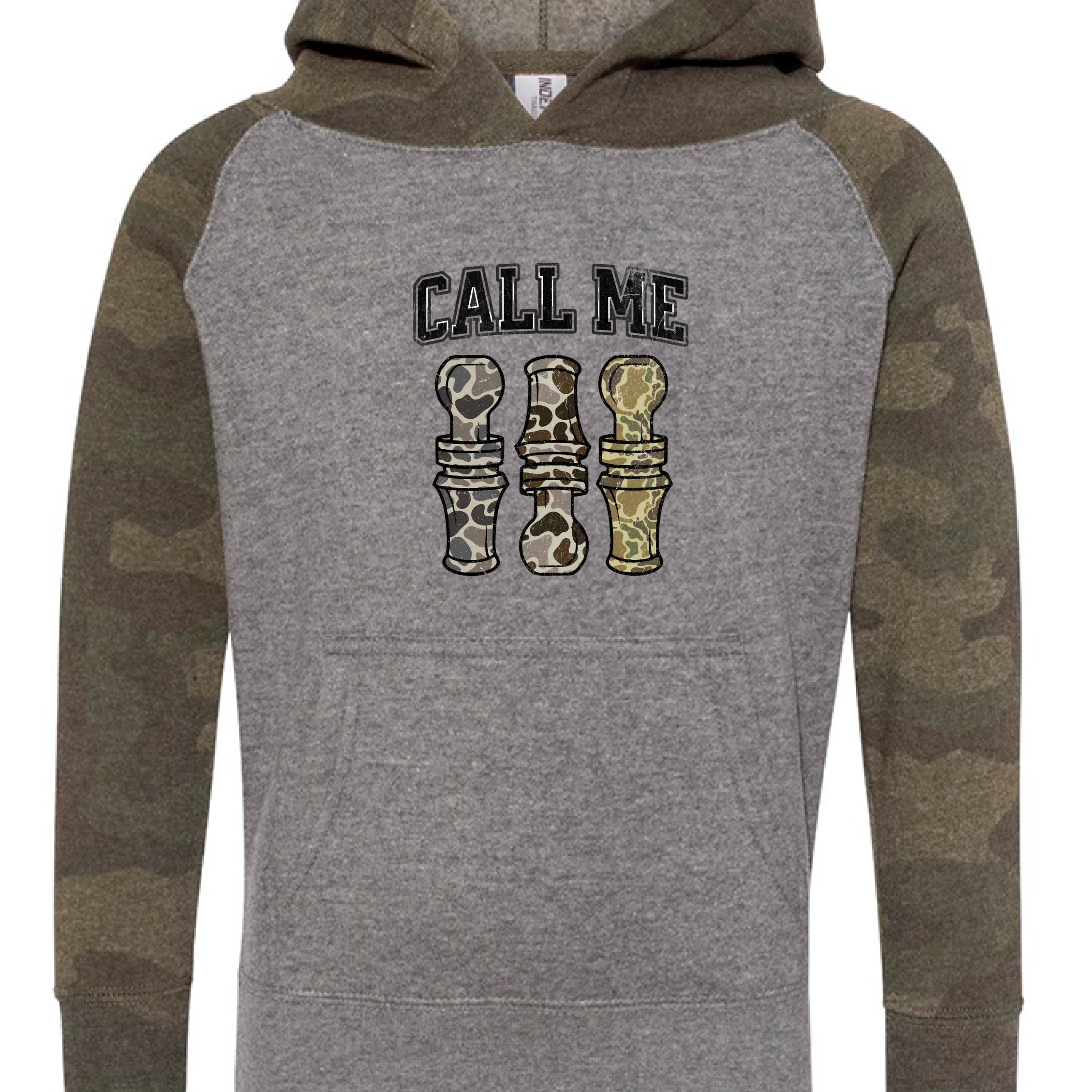 Nickel Heather/ Forest Camo - FRONT