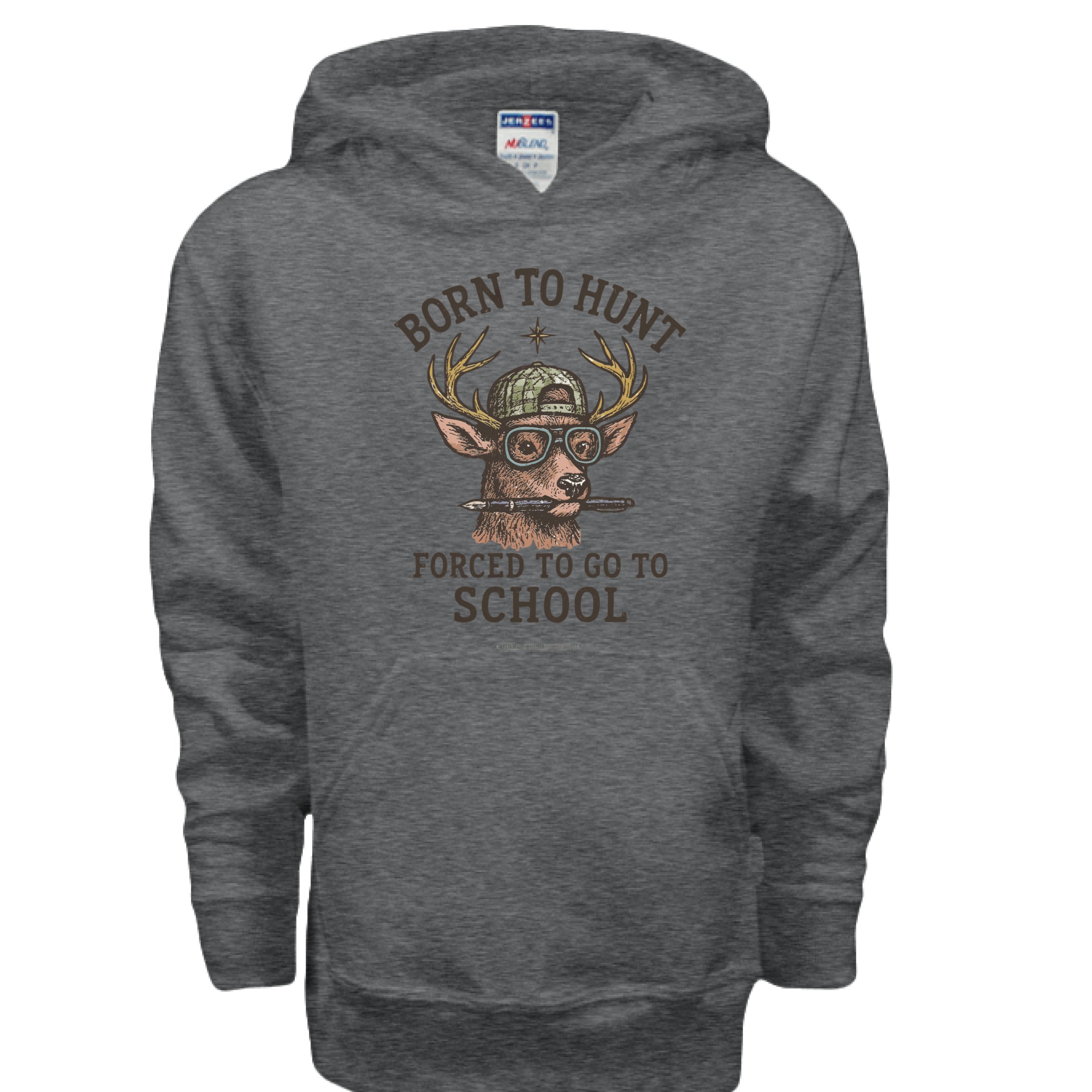 BLACK HEATHER - FRONT