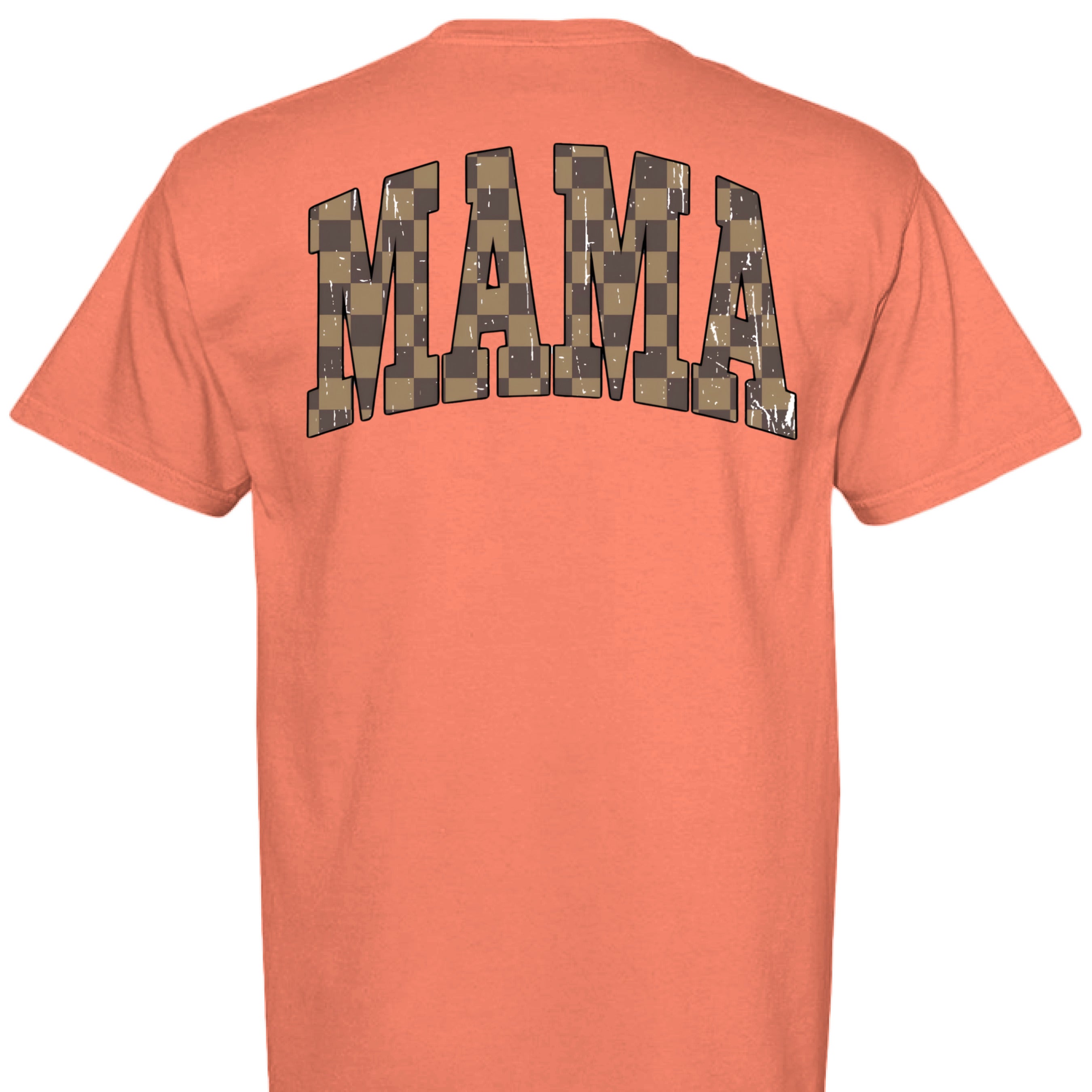 NEON RED ORANGE - BACK