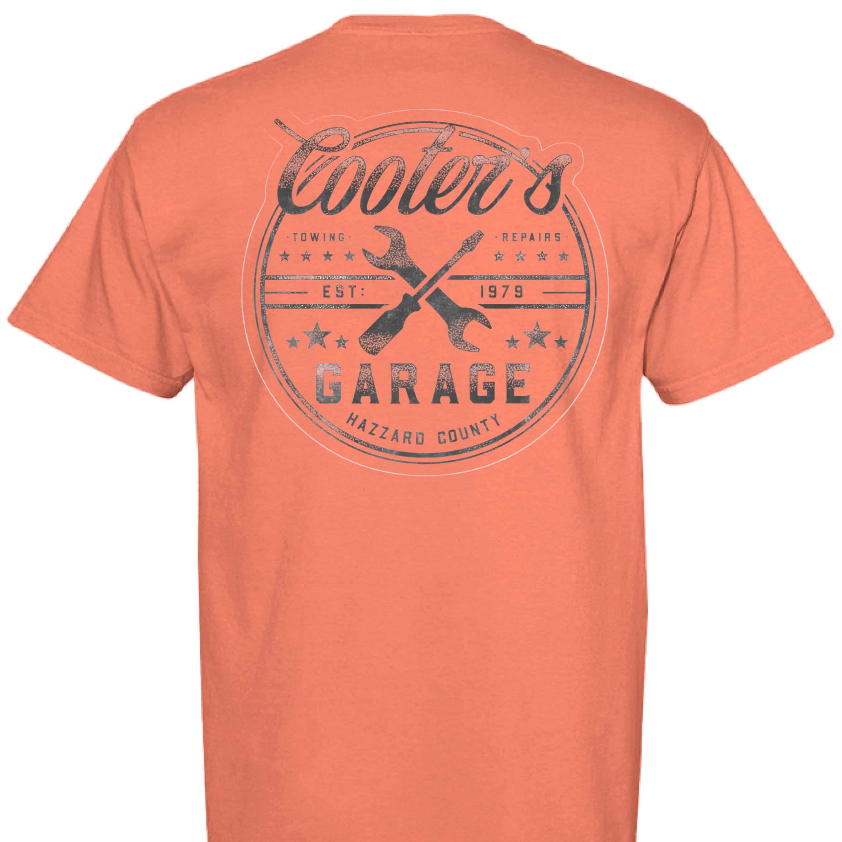 NEON RED ORANGE - BACK